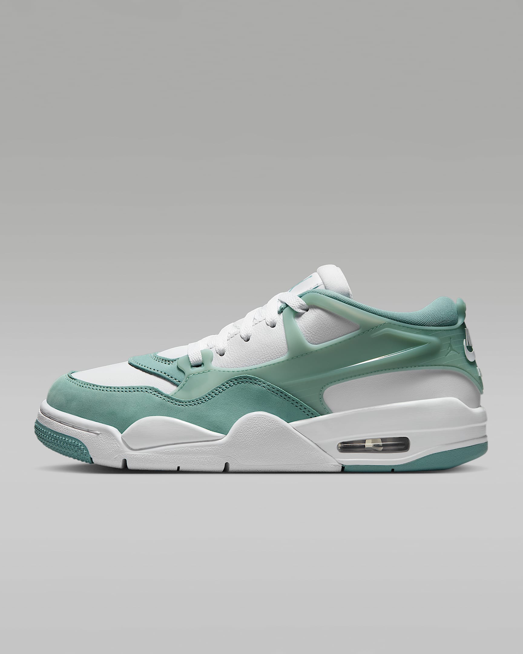 Air Jordan 4 RM 女子运动鞋骑士鞋 - 白色/大炮灰