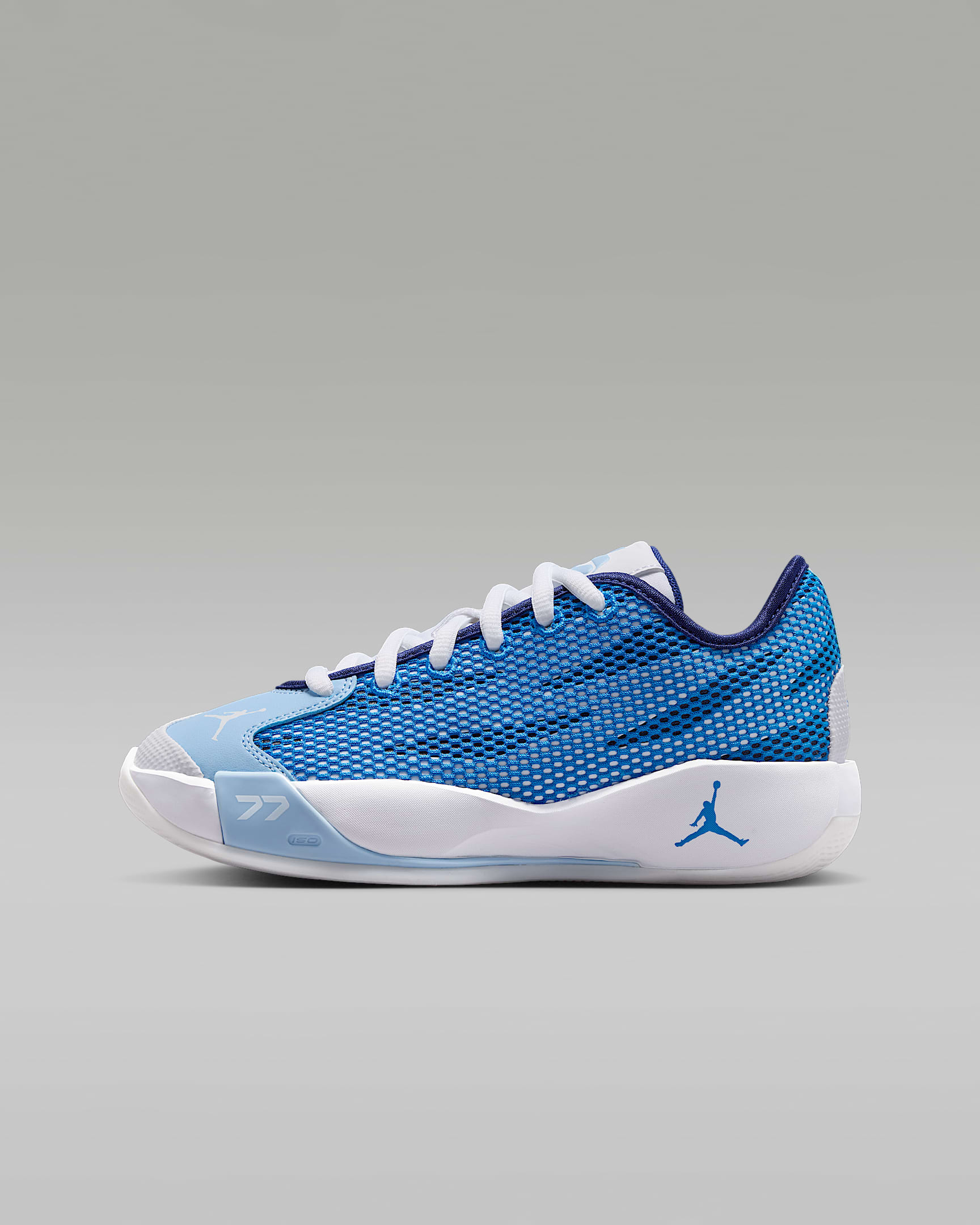 Luka 77 "Bred" 东契奇大童篮球鞋 - 白色/信号蓝/深宝蓝/心灵蓝