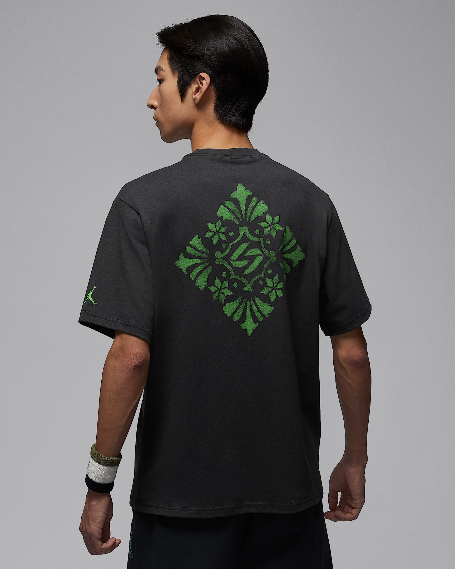 Luka 东契奇男子T恤 - 煤黑/呼啸绿