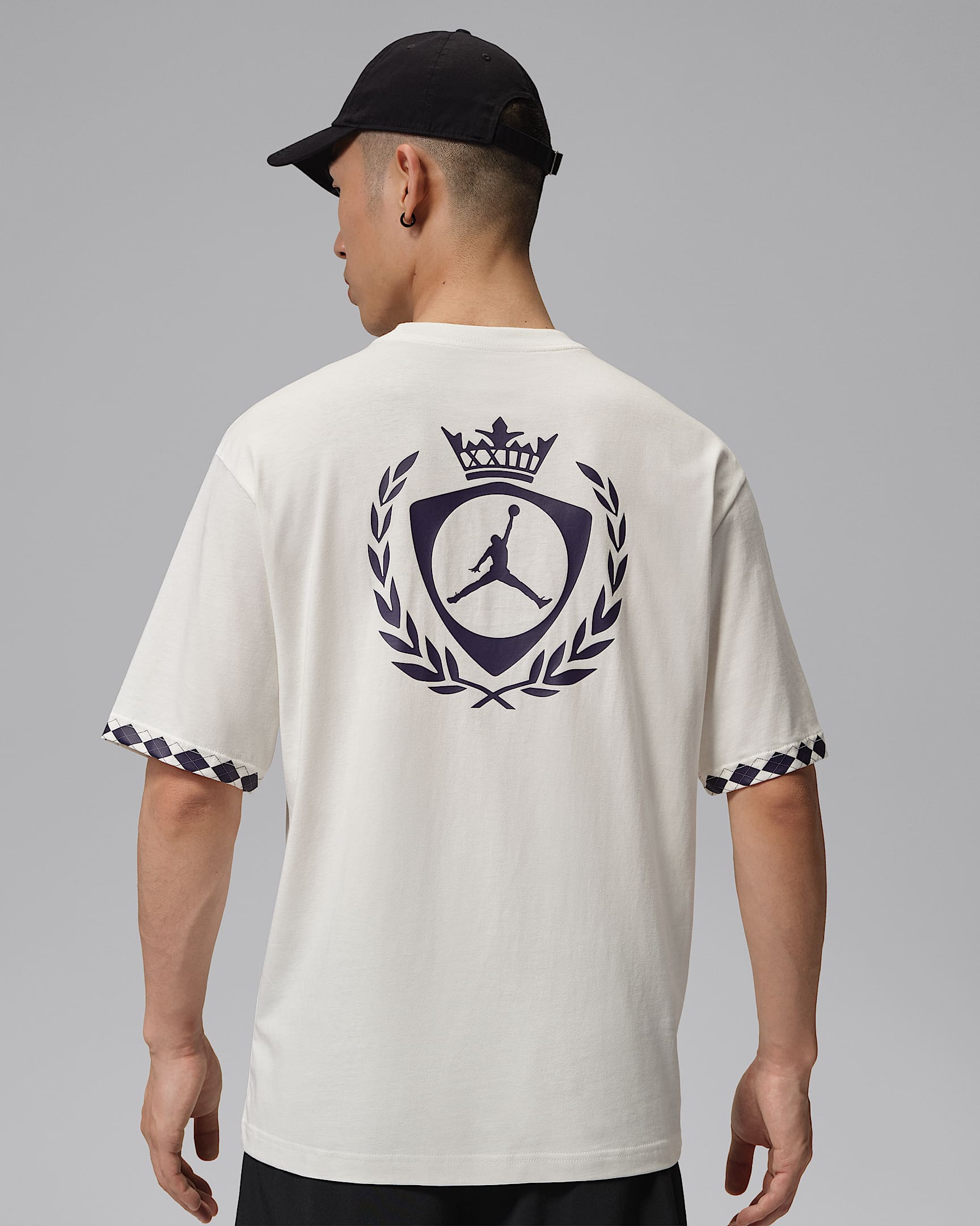 Jordan First Class 男子短袖T恤 - 帆白