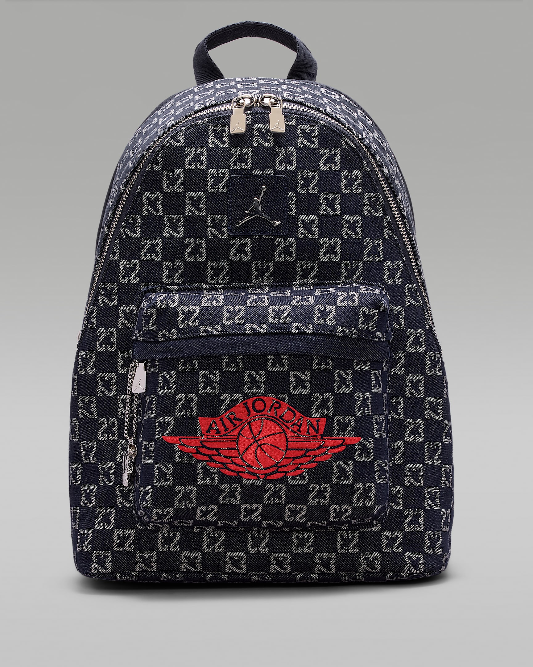 Jordan Monogram 双肩包 - 靛蓝