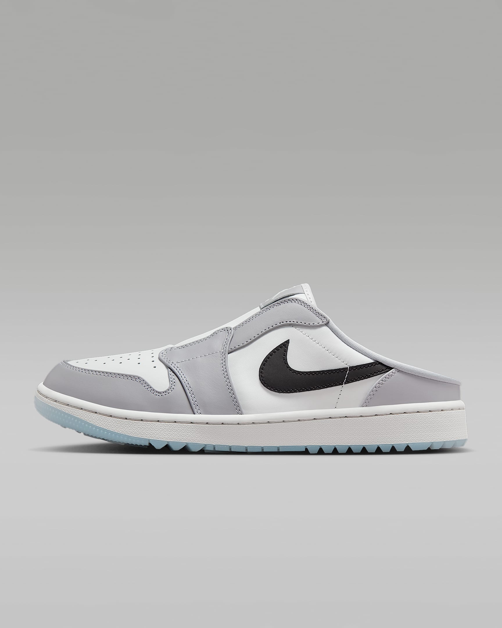 Air Jordan Mule 男子高尔夫一脚蹬运动鞋 - 狼灰/帆白/尘光子色/黑