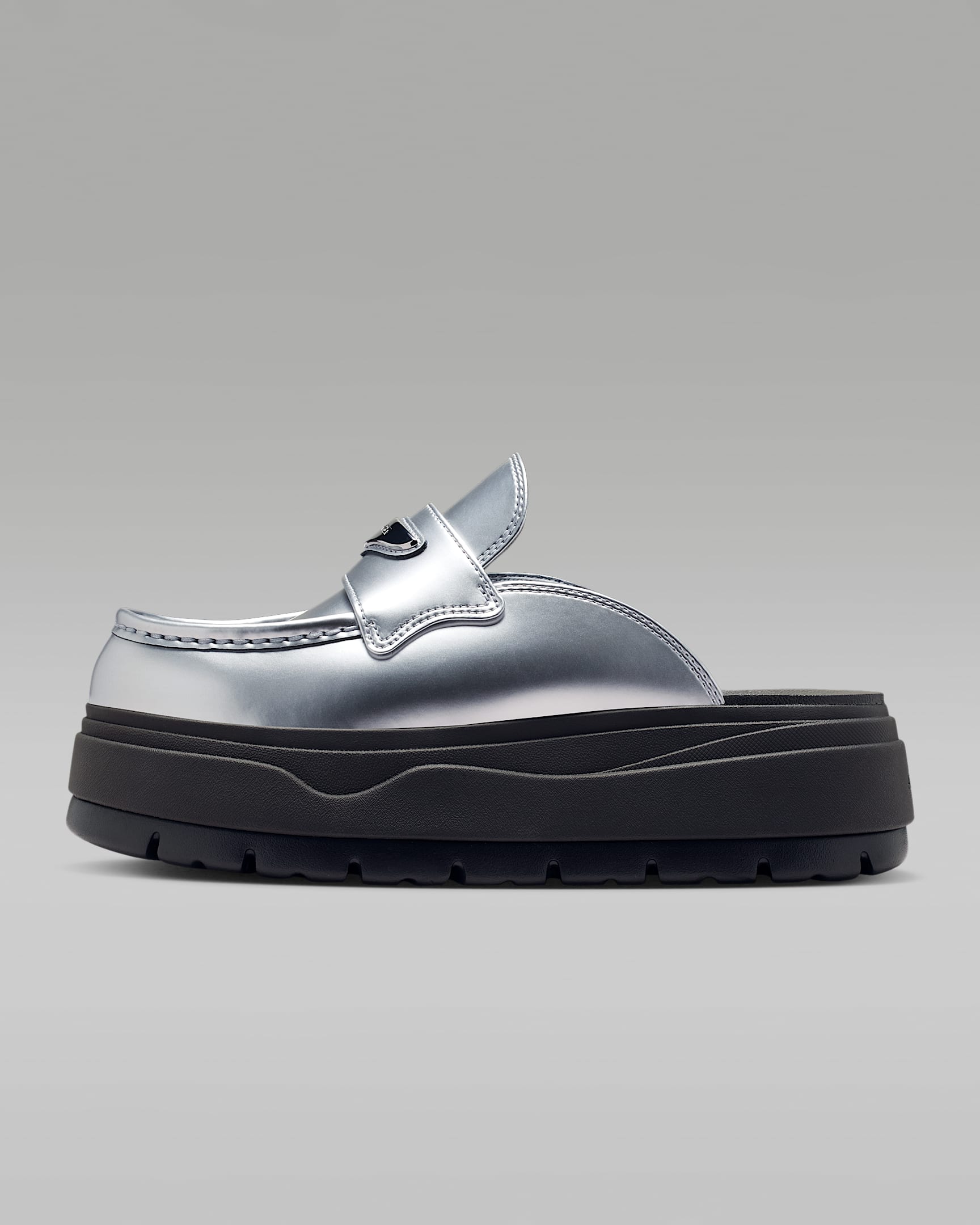 Air Jordan Mule SE 女子拖鞋 - 金属银/阴影棕/狼灰/金属银