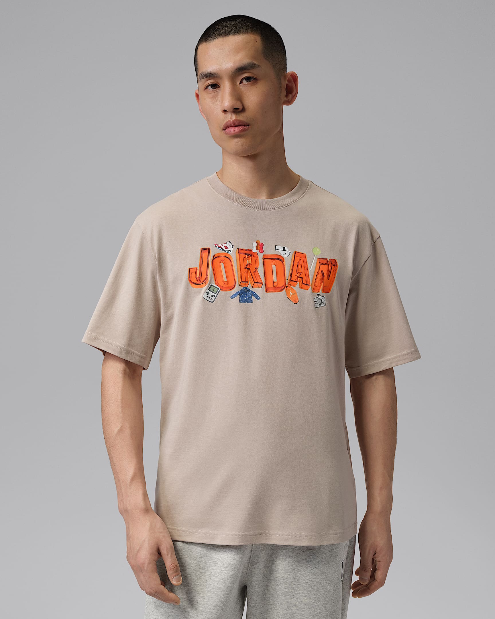 Jordan Collected Dreams 男子印花T恤 - 奶白 II