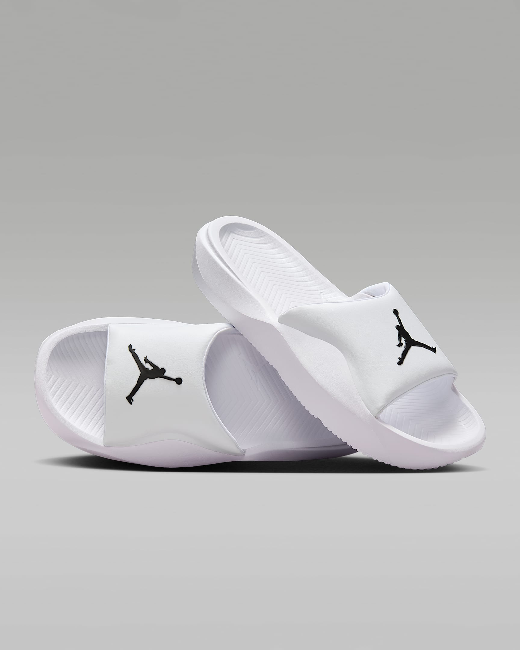 Jordan Franchise 男子拖鞋 - 白色/黑