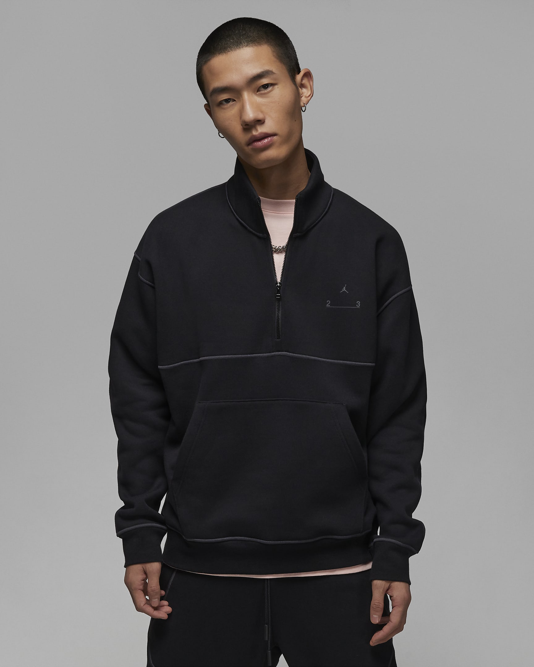Jordan 23 Engineered 男子加绒上衣 - 黑
