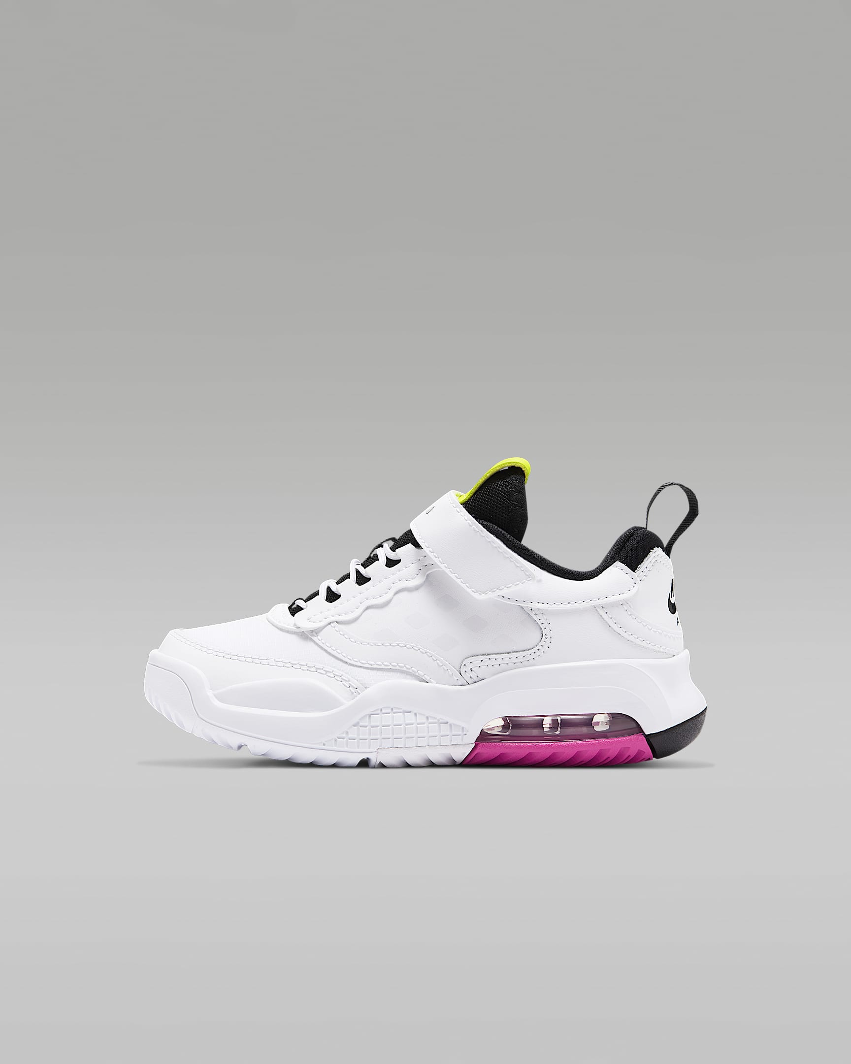 Jordan Max 200 (PS) 幼童运动童鞋 - 白色/活力紫红/明黄/黑