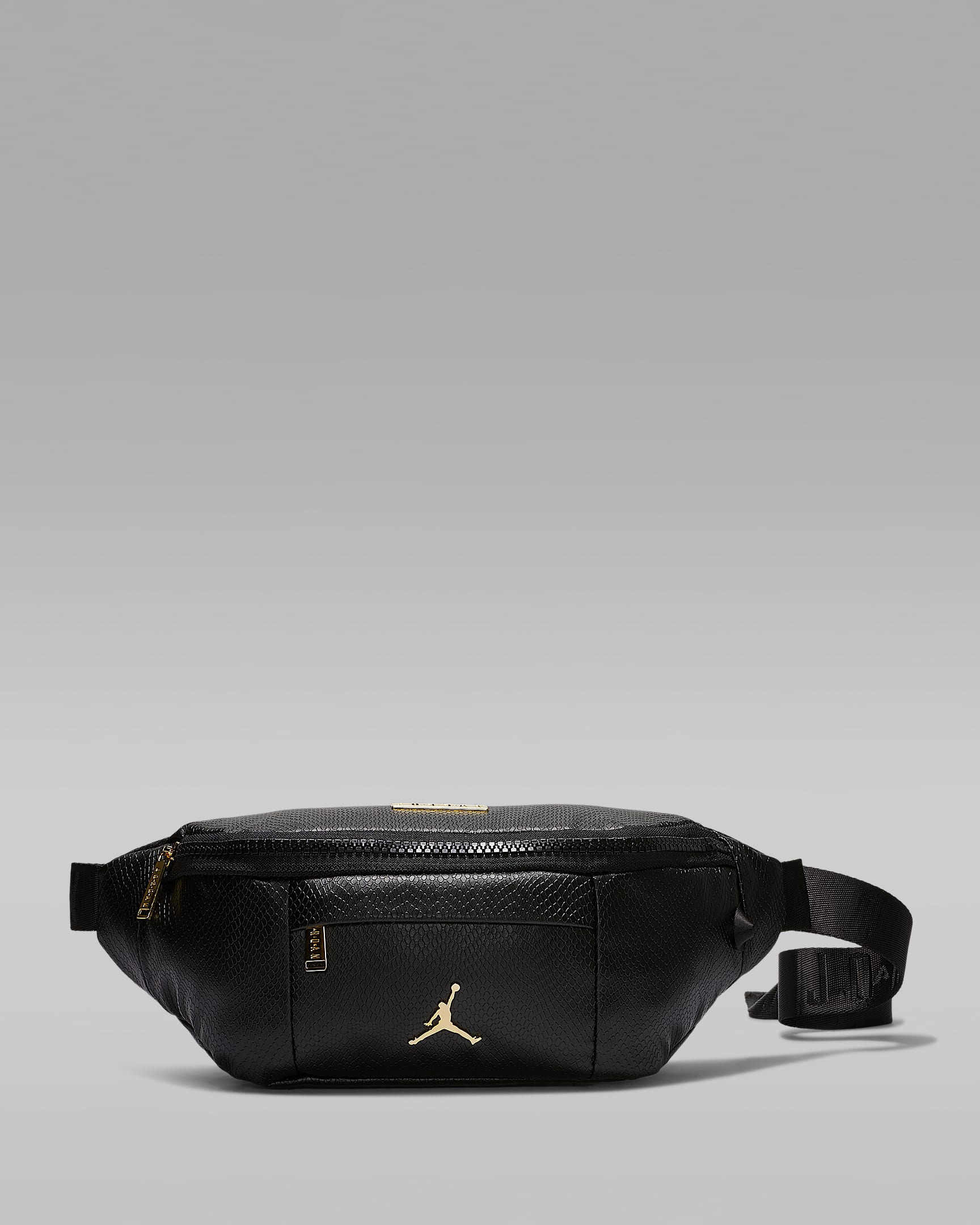 Air Jordan 腰包 - 黑/金