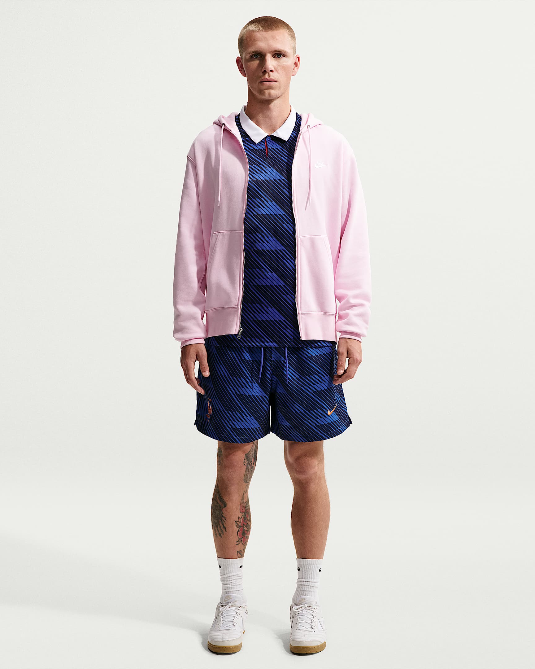 法国队 Club Nike 男子足球短裤 - 游戏宝蓝/金属铜