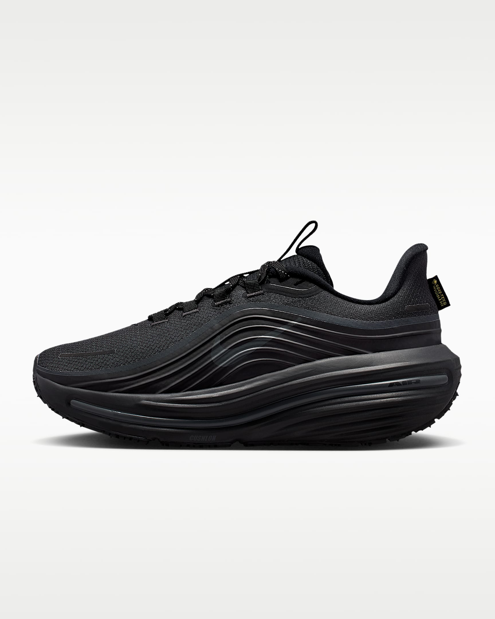Nike Winflo 12 GORE-TEX 女子防水公路跑步鞋 - 黑/黑/暗烟灰