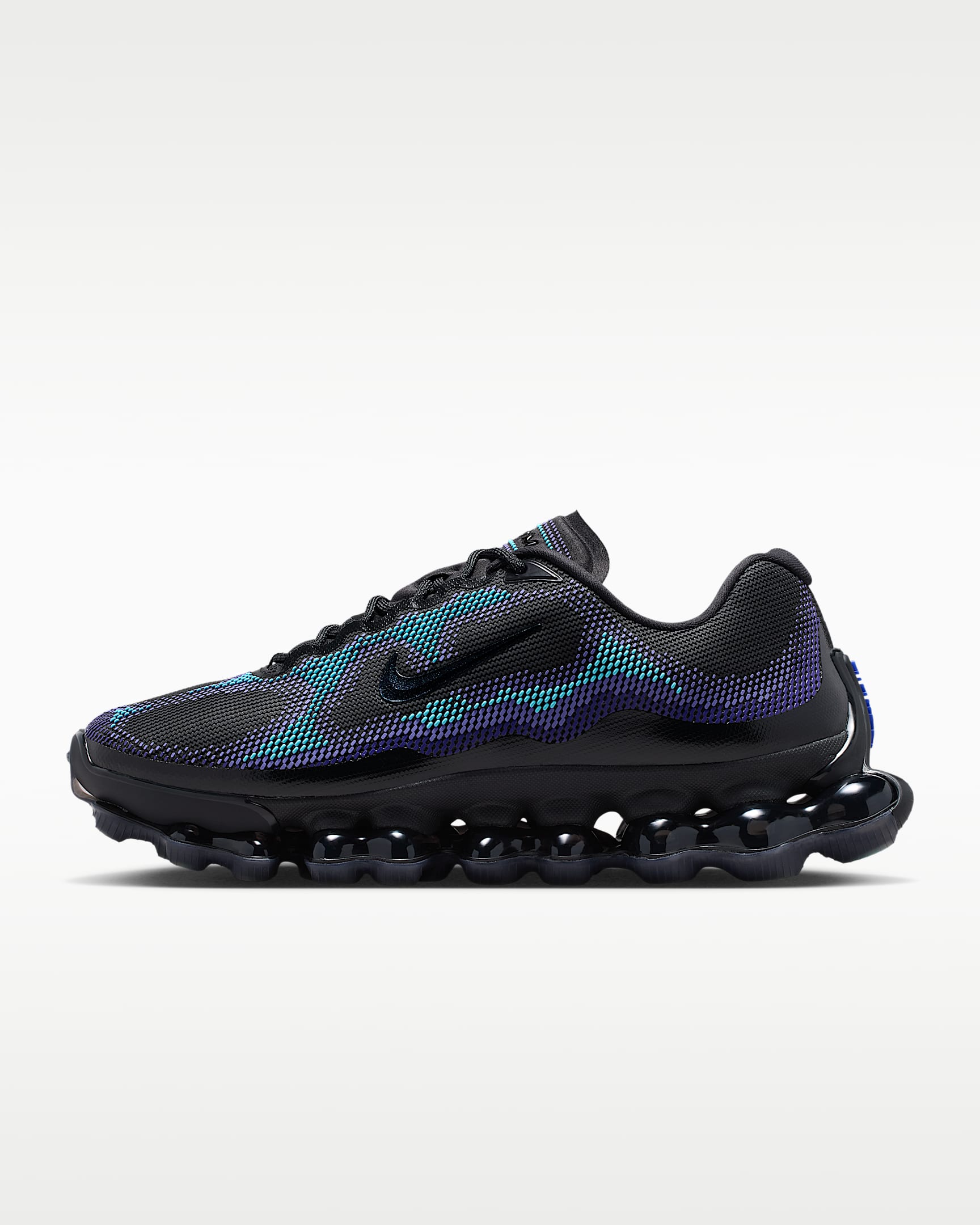 Nike Air Liquid Max 男子运动鞋 - 黑/发光蓝/宝石蓝/黑