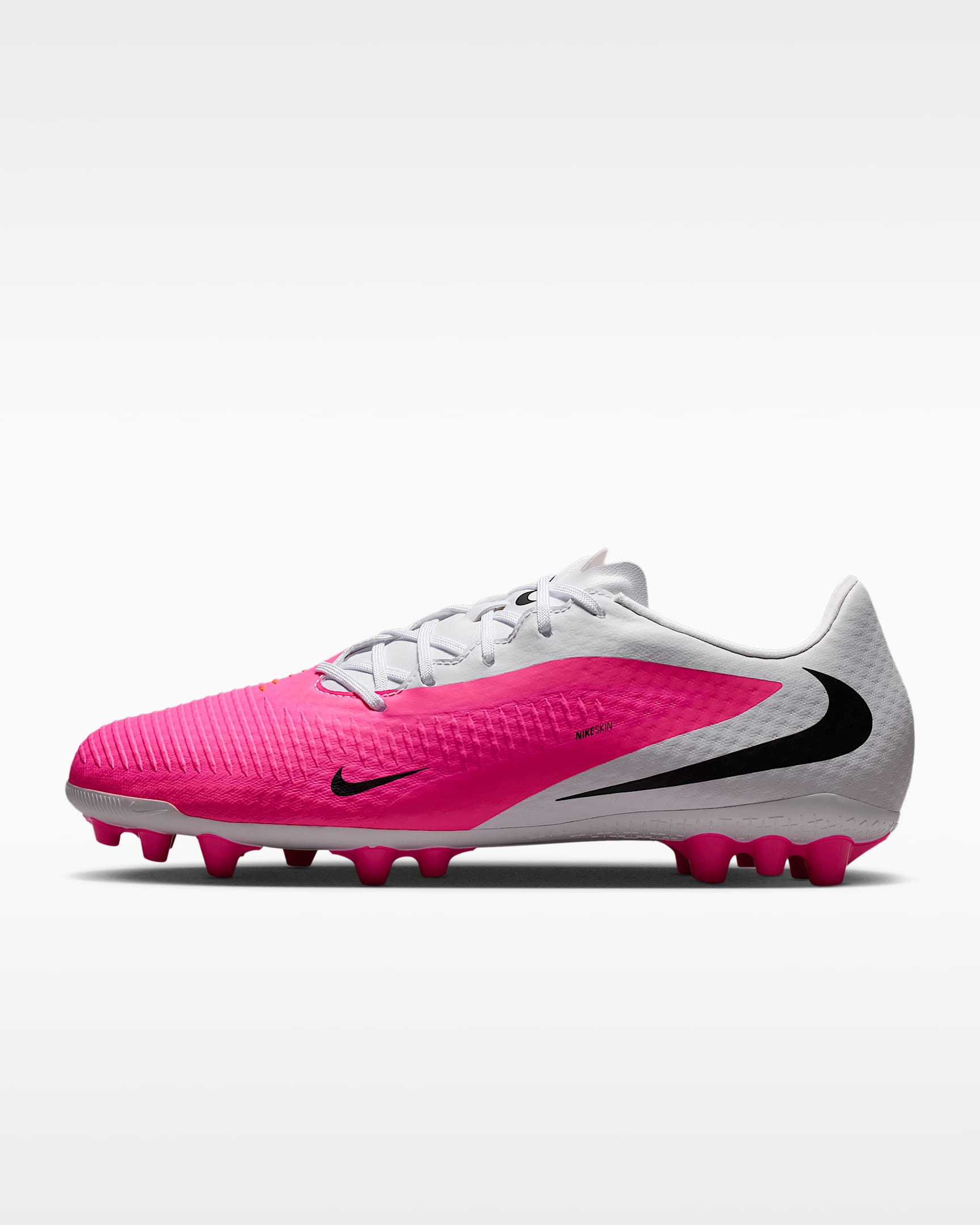 Nike Phantom 6 Low Academy 耐克破阵·暗煞系列男/女 AG 人造草地低帮足球鞋 - 多色/黑