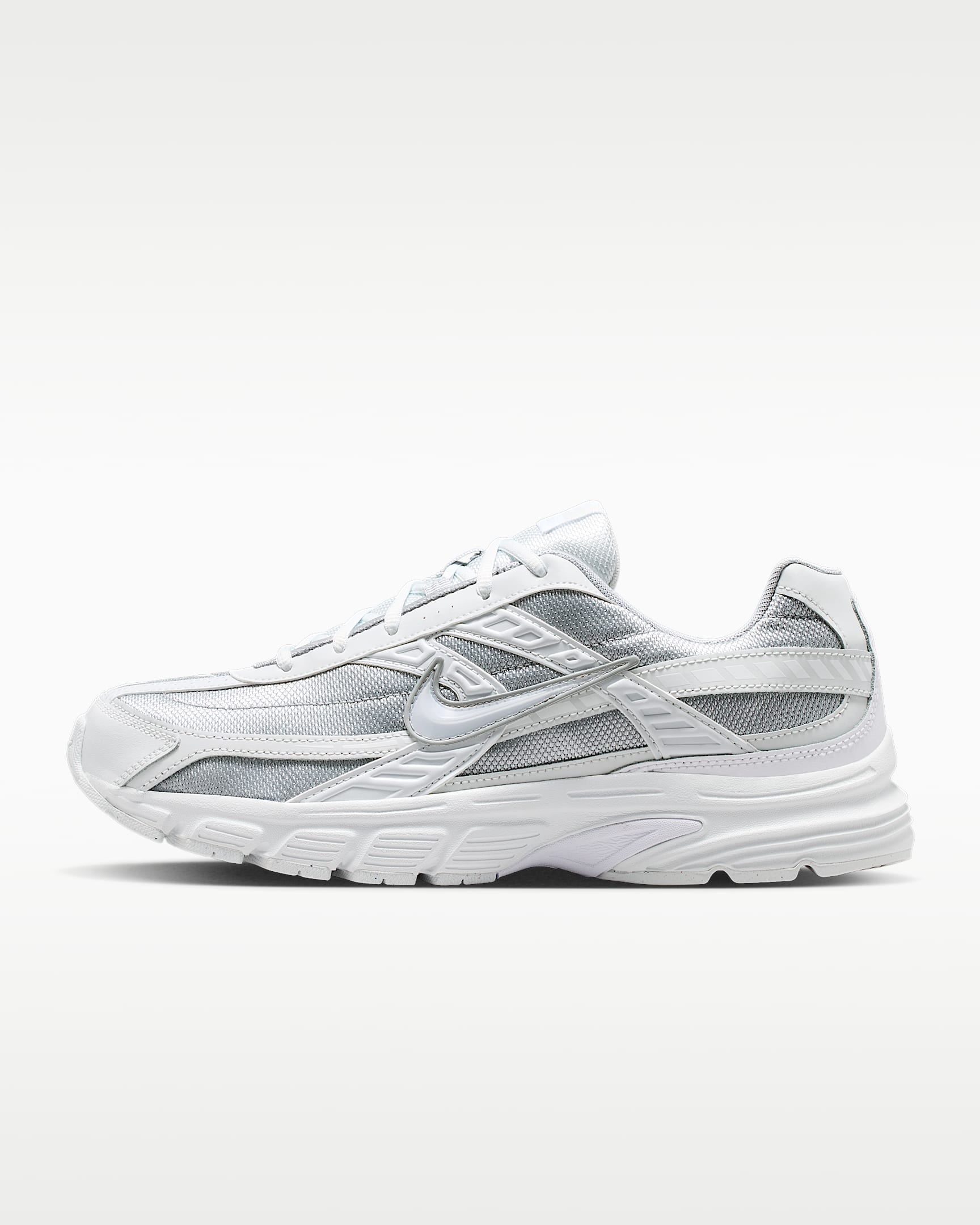 Nike Initiator 男子运动鞋老爹鞋 - 狼灰/米白/白色