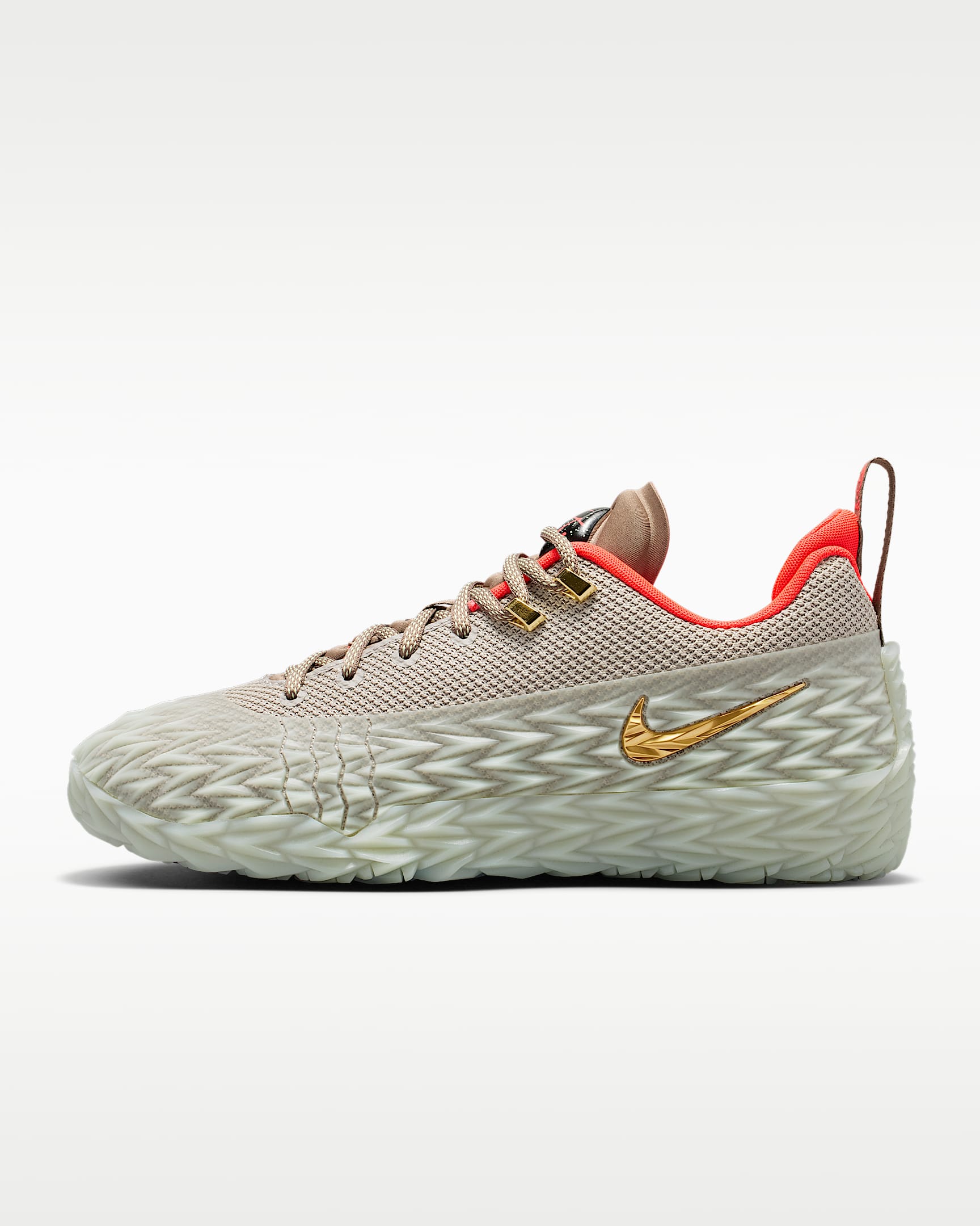 Nike S.T. Charge EP 耐克荆棘男/女篮球鞋 - 大学灰/浅荧光黄/亮深红/金属色