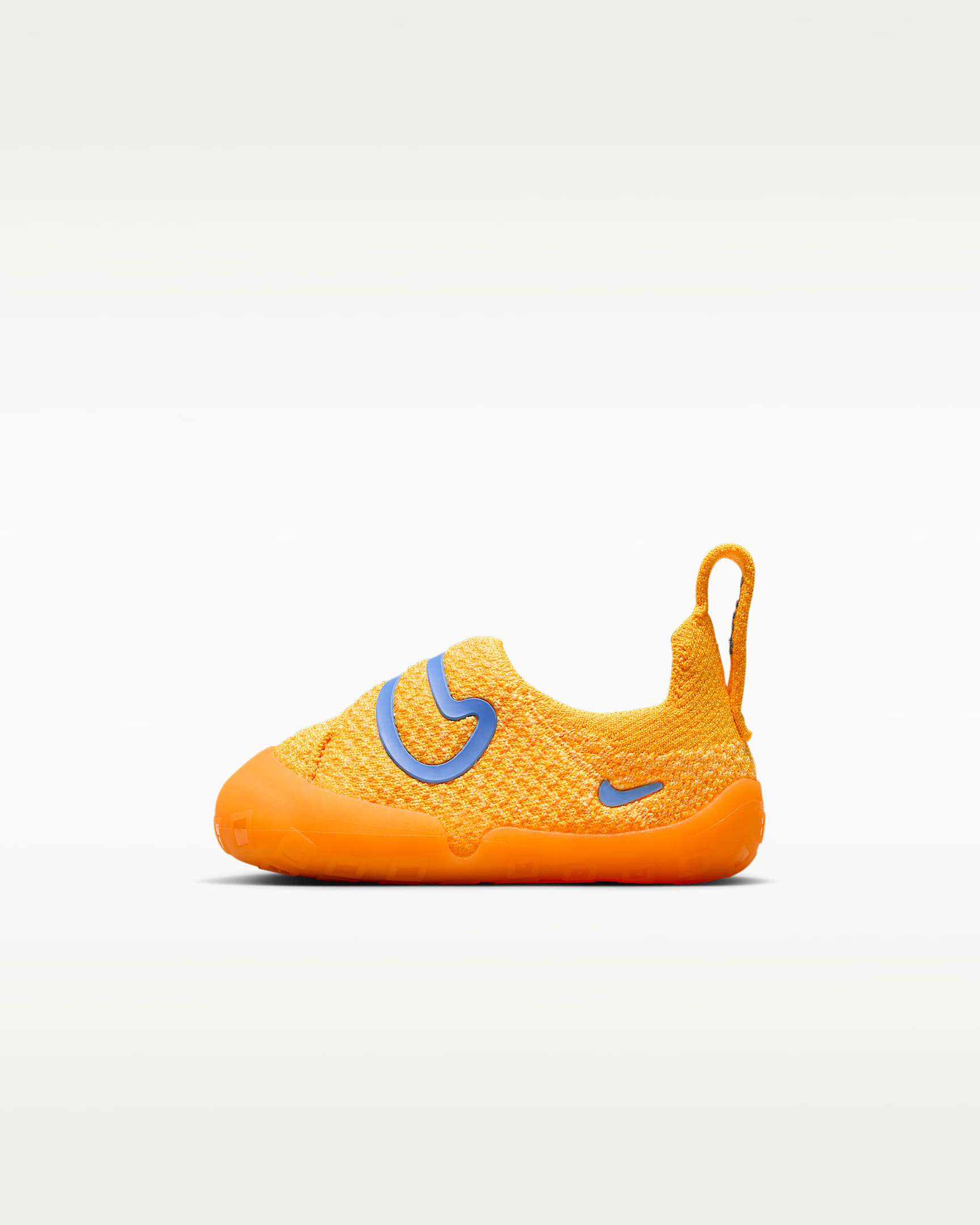 Nike Swoosh 1 耐克宝宝勾婴童易穿脱运动鞋 - 激光橙/浅激光橙/大学蓝