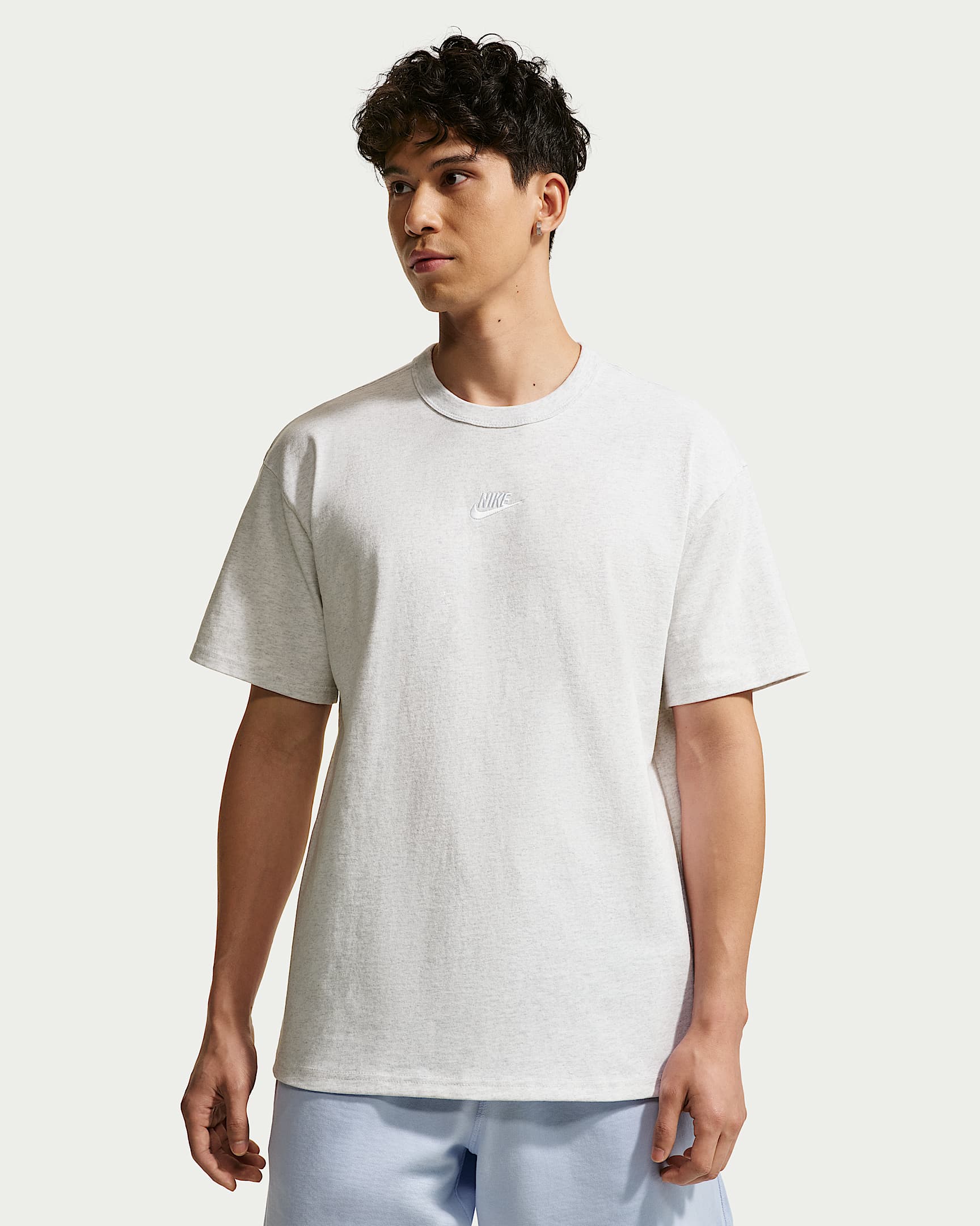 Nike Sportswear Premium Essentials 男子T恤 - 调色桦树色