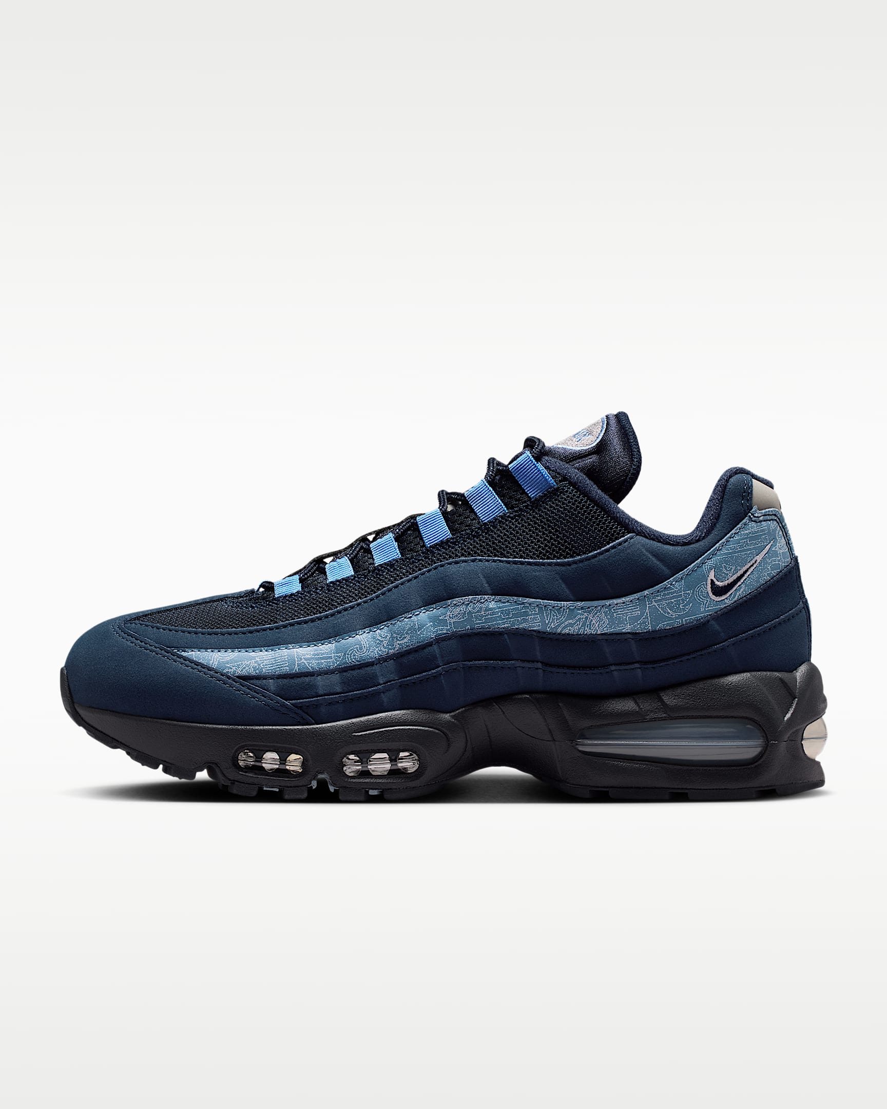 Nike Air Max 95 Big Bubble SE 男子运动鞋 - 多色/多色/白色/黑