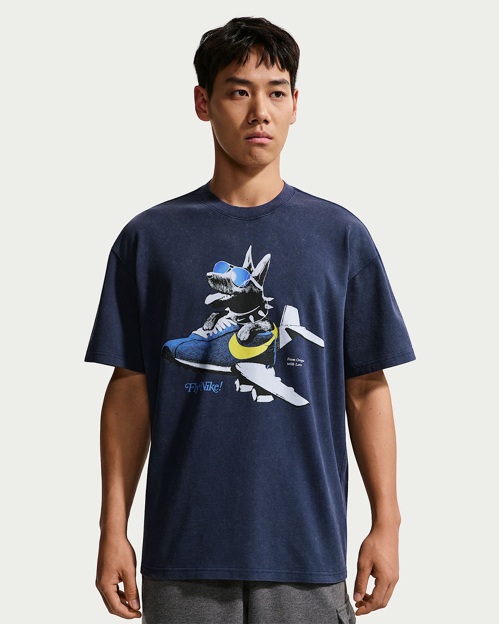 Nike Sportswear 男子T恤 - 深藏青