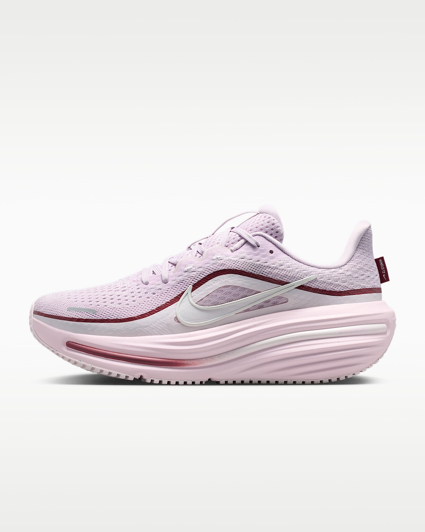 Nike Winflo 12 女子公路跑步鞋 - 浅紫丁香色/珍珠粉/烟灰粉/帆白