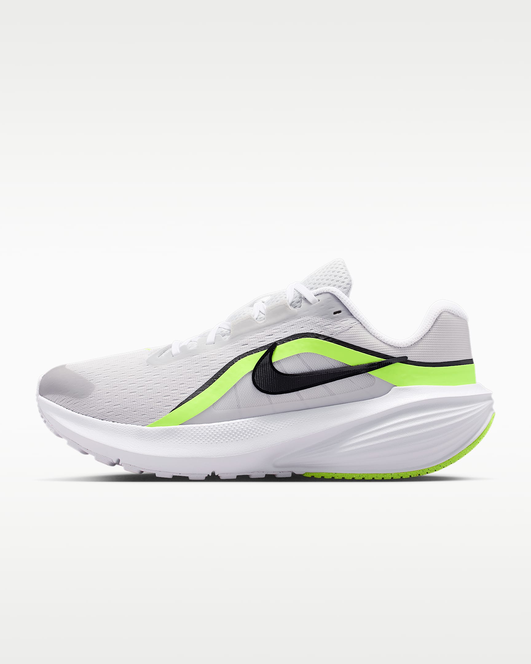 Nike Downshifter 14 男子公路跑步鞋 - 尘光子色/白色/荧光黄/黑