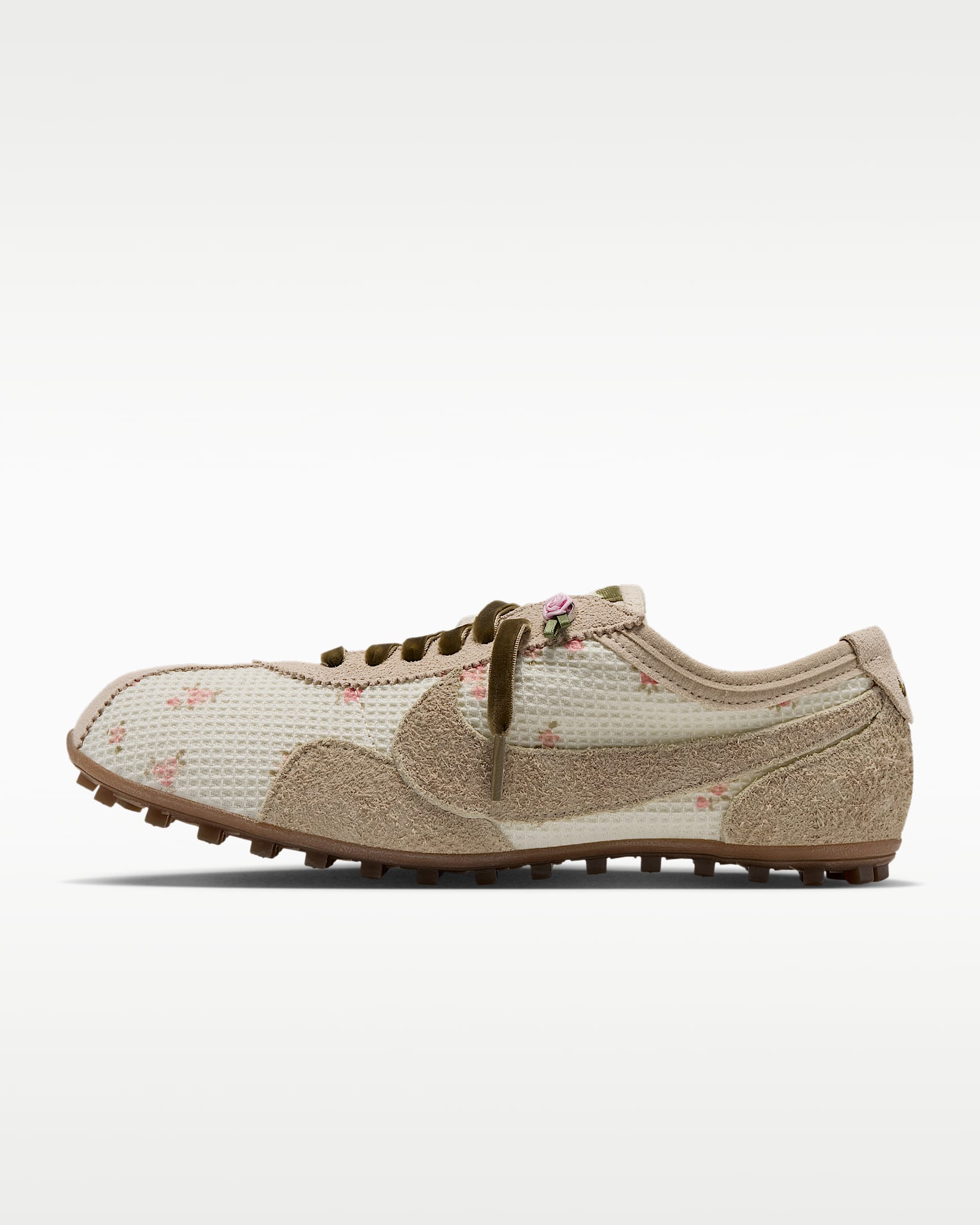 Nike Moon Shoe OG 陆佳雯同款女子运动鞋登月鞋 - 椰奶色/苔木棕色/黄绿/浅卡其