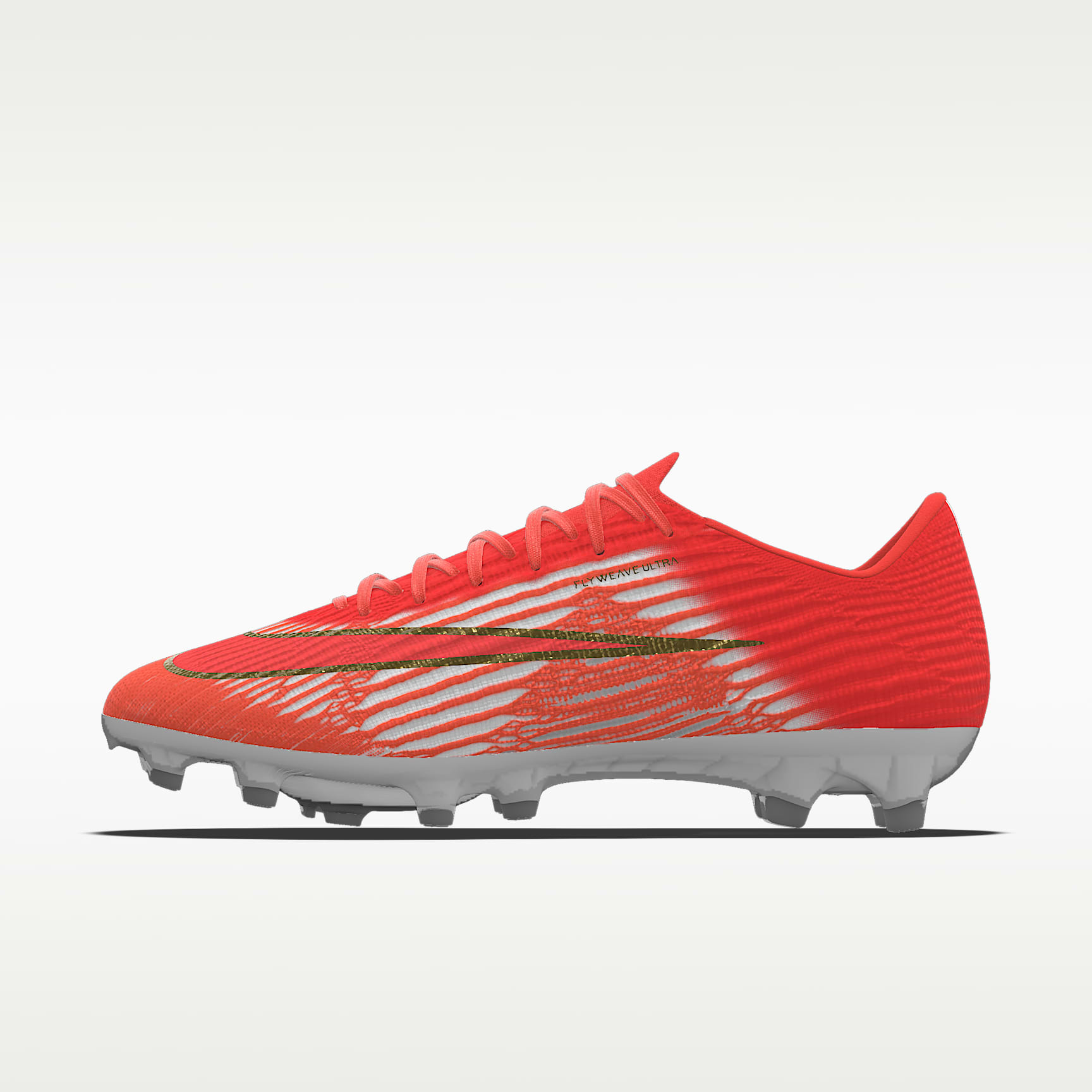 Nike Mercurial Superfly 11 Elite By You 专属定制 AG 人造草地低帮足球鞋 - 亮深红/亮深红