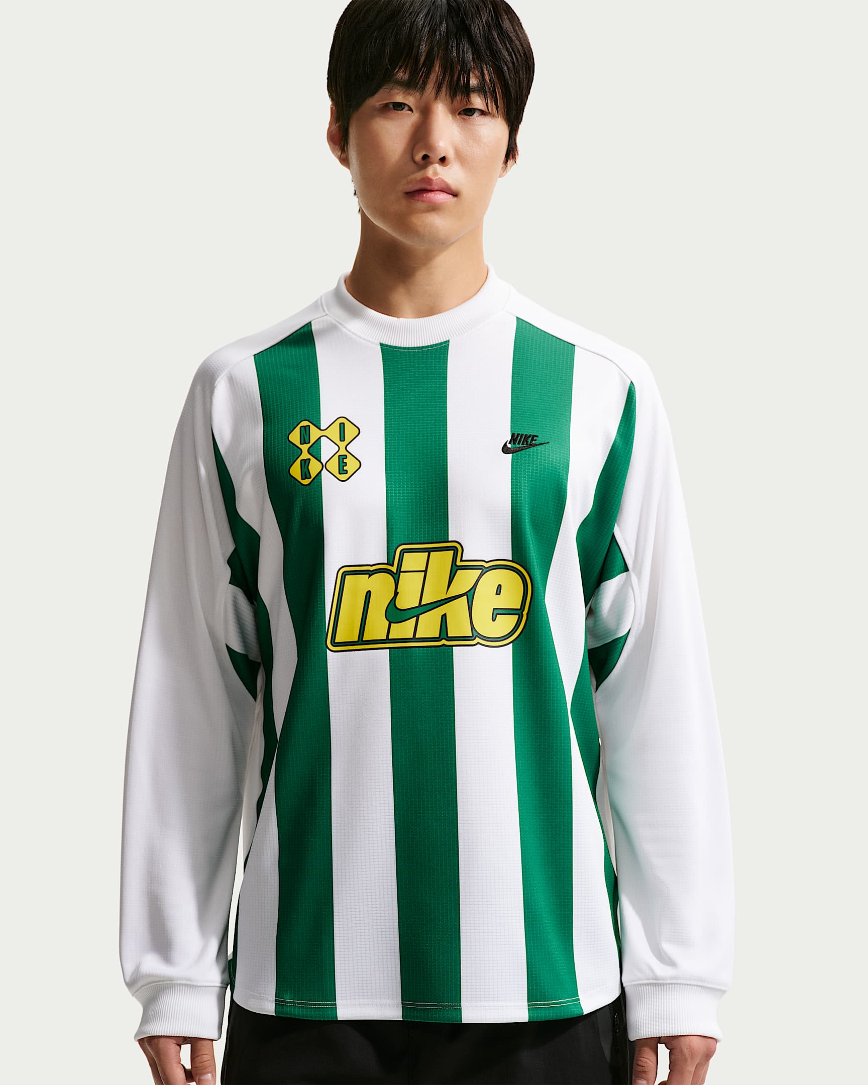 Nike Sportswear Club 男子上衣 - 孔雀绿/白色/发光黄