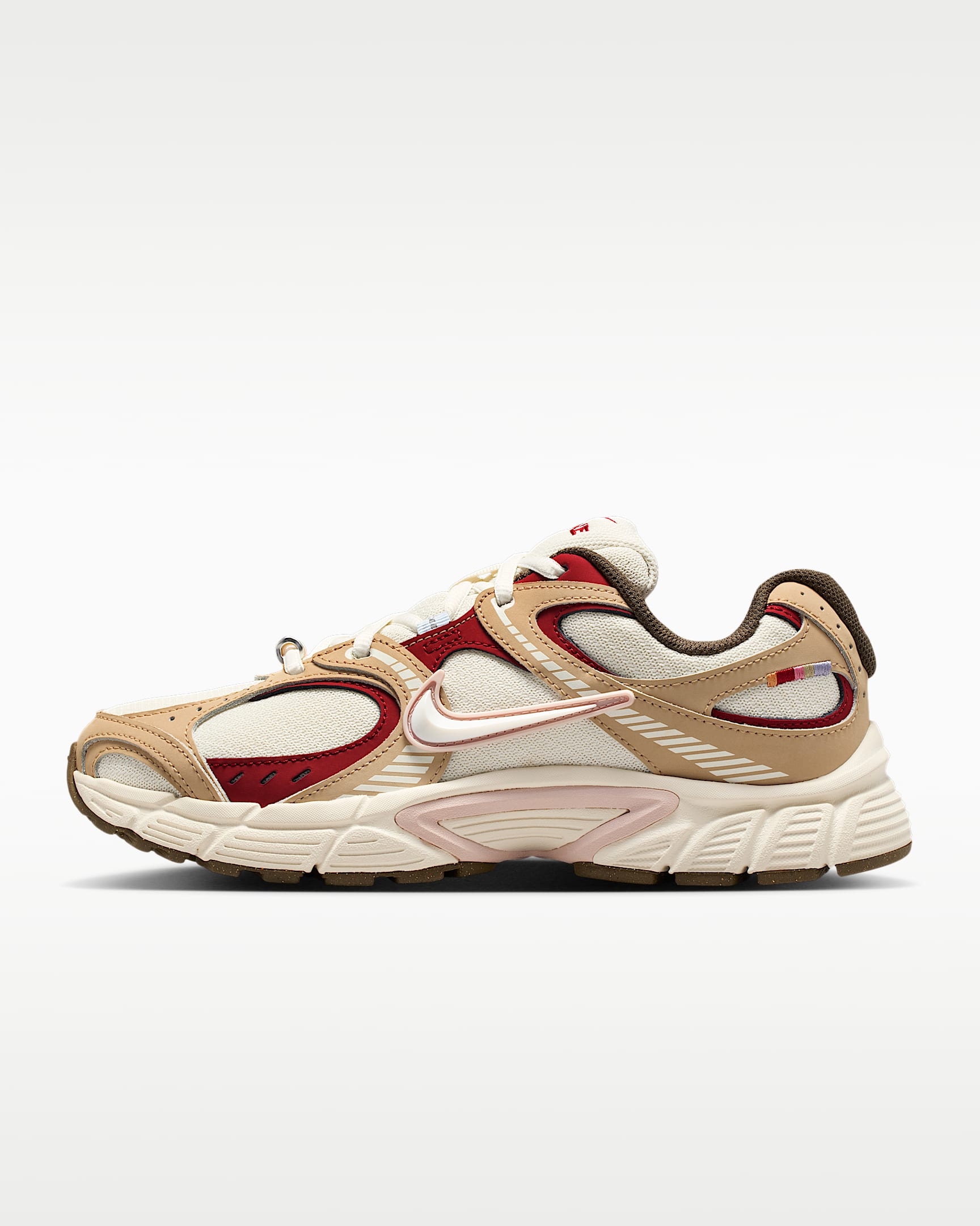 Nike V5 RNR 马年限定脱缰系列新年款女子运动鞋 - 珍珠灰/幻影灰白/深队红/金属银