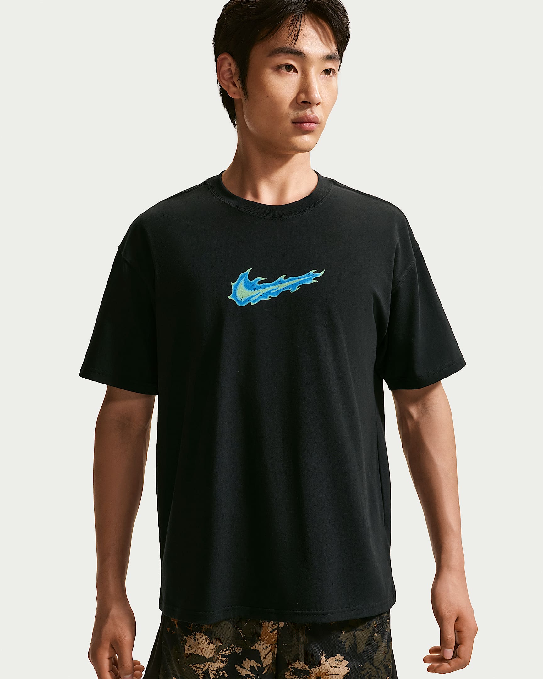 Nike 男子短袖篮球T恤 - 黑
