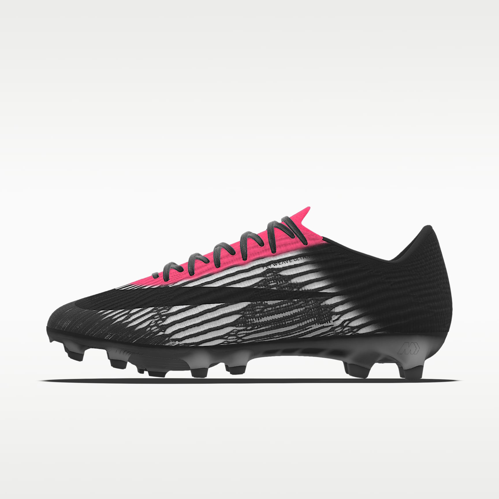 Nike Mercurial Superfly 11 Elite By You 专属定制 AG 人造草地低帮足球鞋 - 透明粉/透明粉