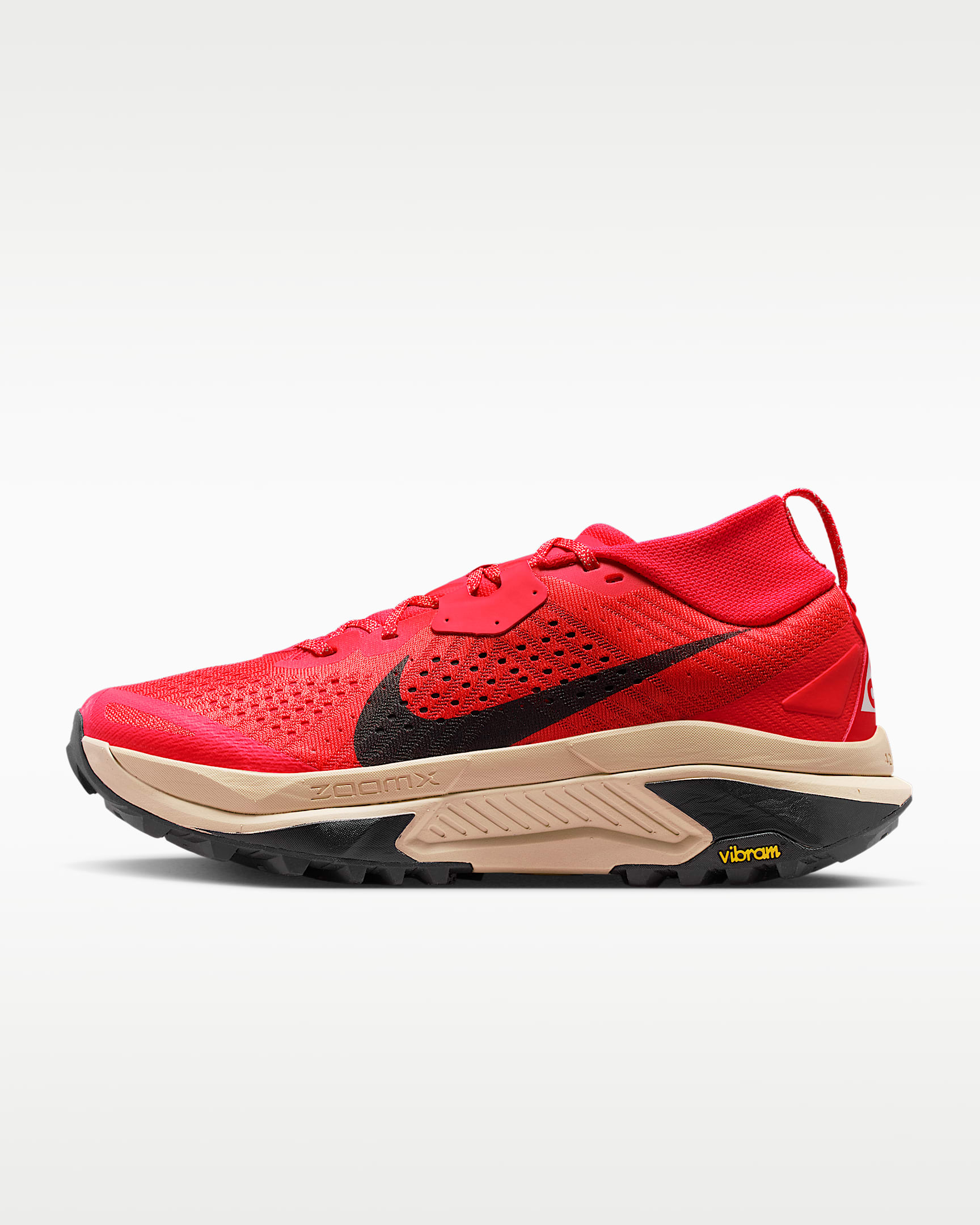 Nike ACG Zegama 男子越野跑步鞋 - 浅深红/浅土褐/黑/黑