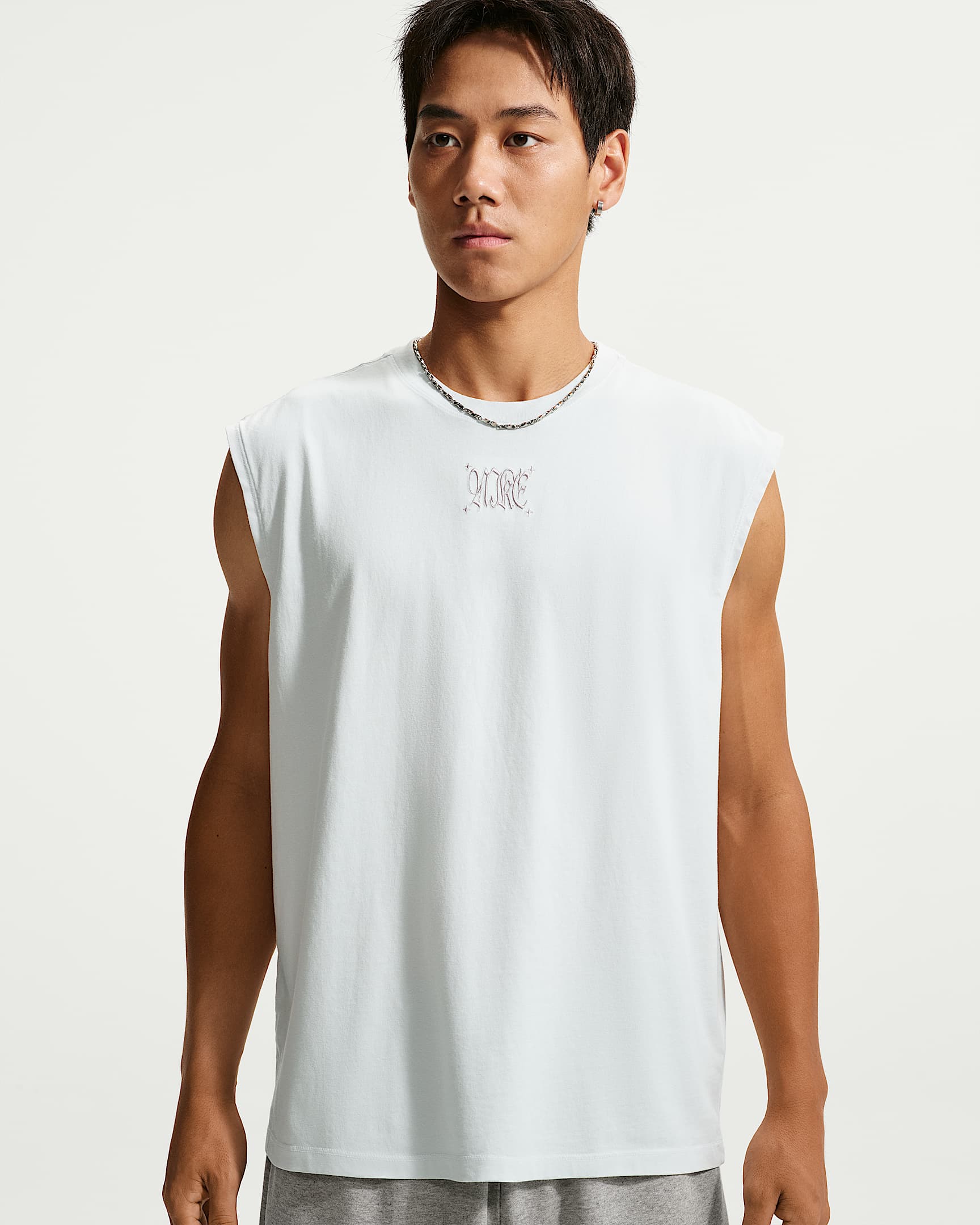 Nike Sportswear 男子背心 - 米白