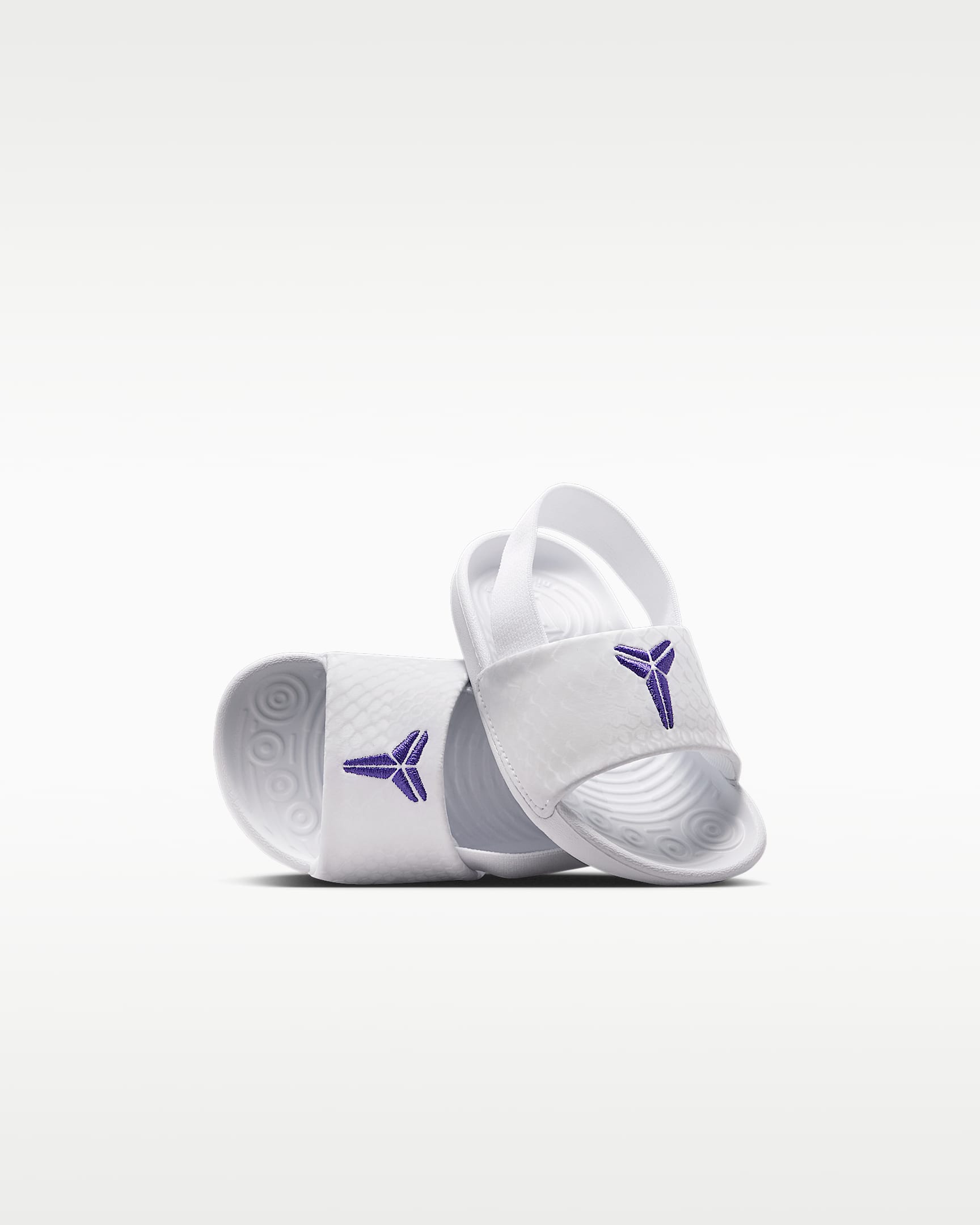 Kobe Kawa 科比婴童凉鞋 - 白色/庭紫