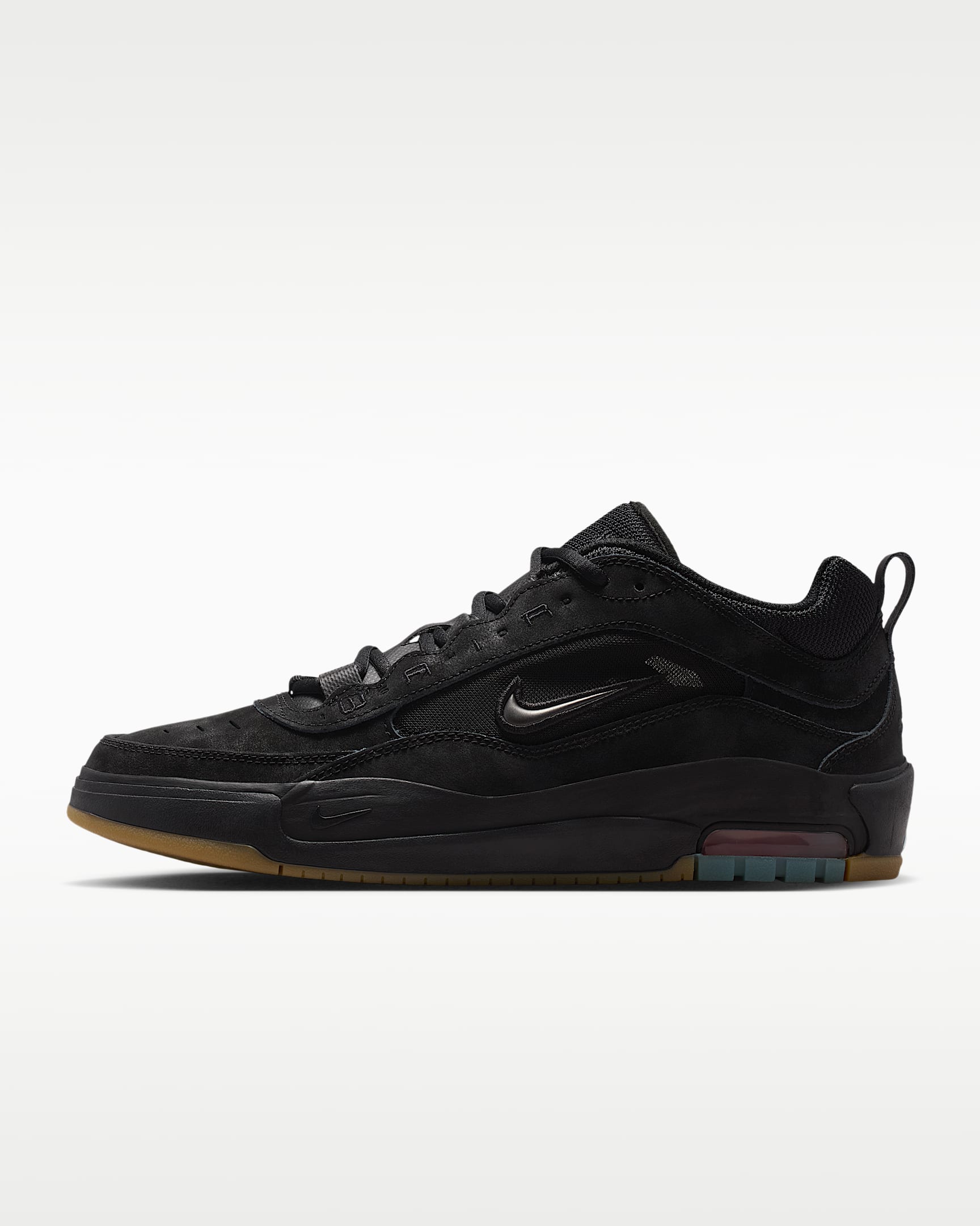 Nike Air Max Ishod 男子滑板鞋 - 黑/黑/黑/黑