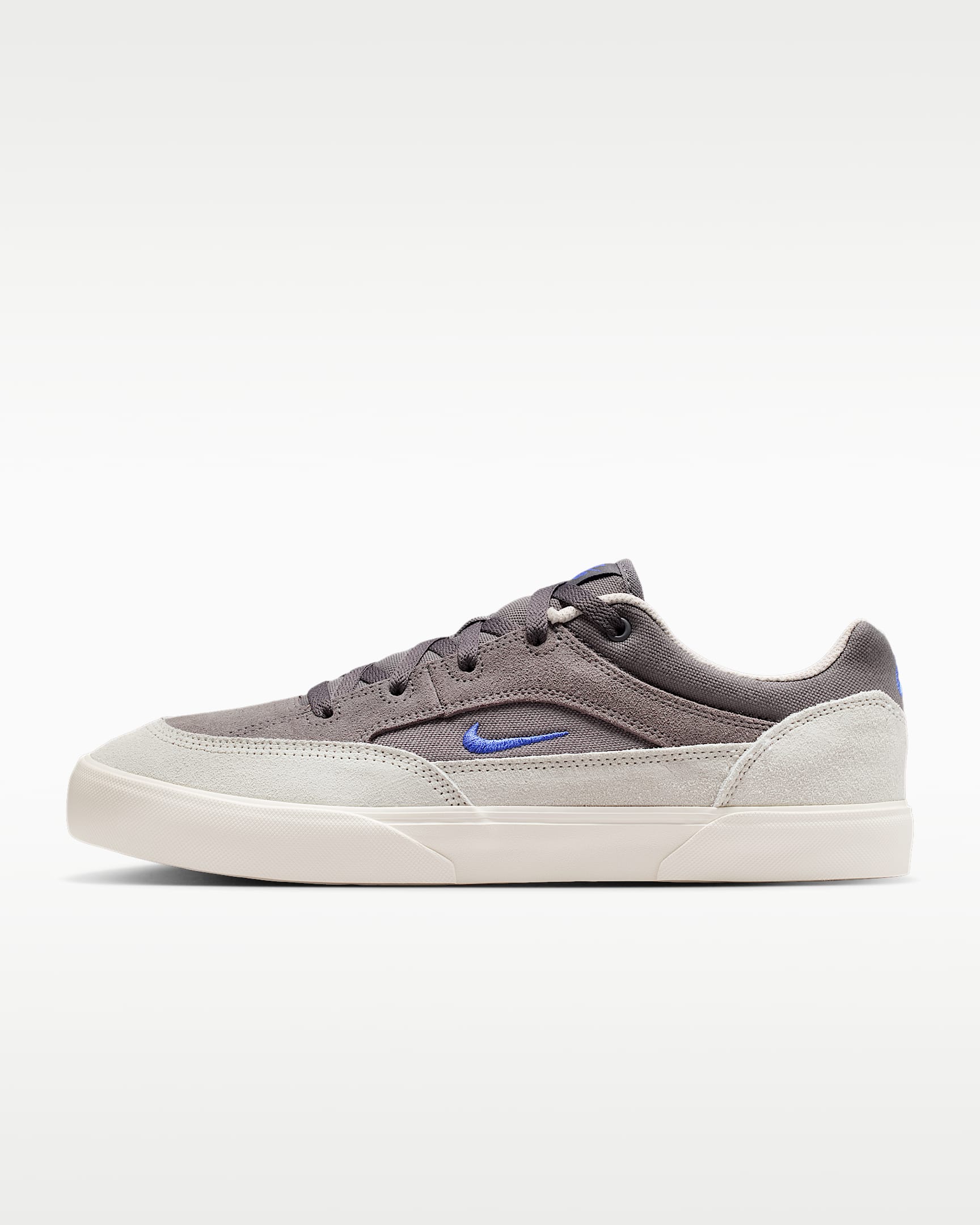 Nike SB Malor 男子薄底滑板鞋 - 笔尖灰黑色/传奇银/幻影灰白/宝石蓝