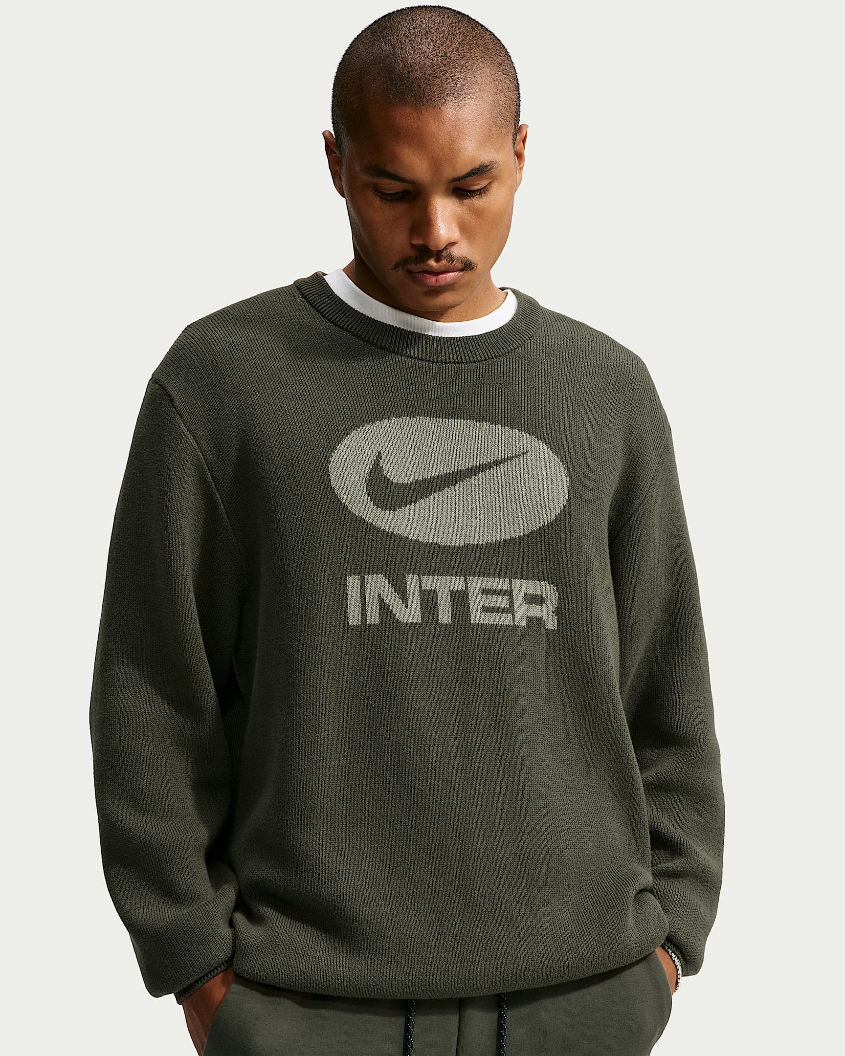 国际米兰足球俱乐部 Nike 男子足球毛衣 - 碳粉黑/碳粉黑