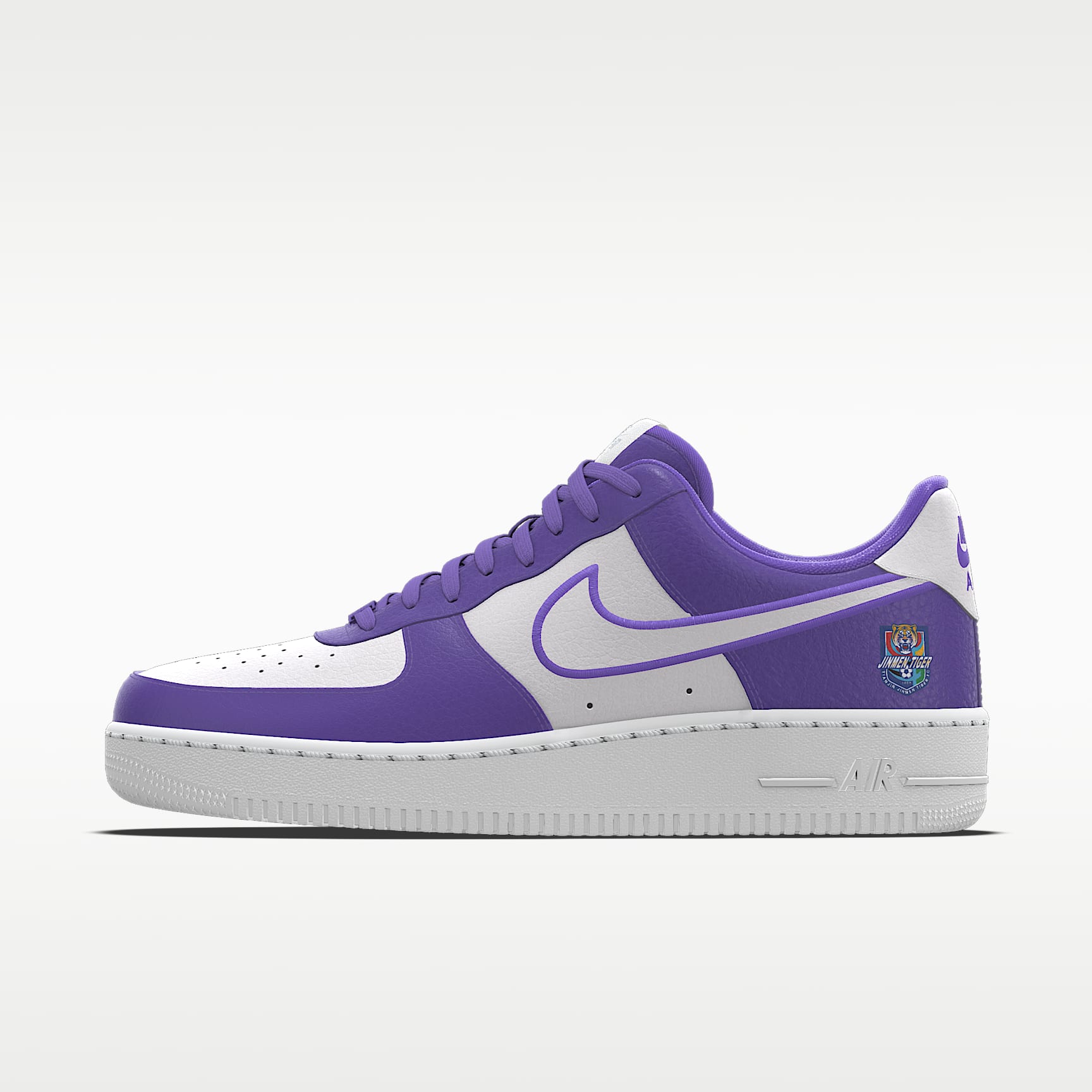 Nike Air Force 1 Low By CSL 专属定制男子运动鞋 - 紫色/紫色