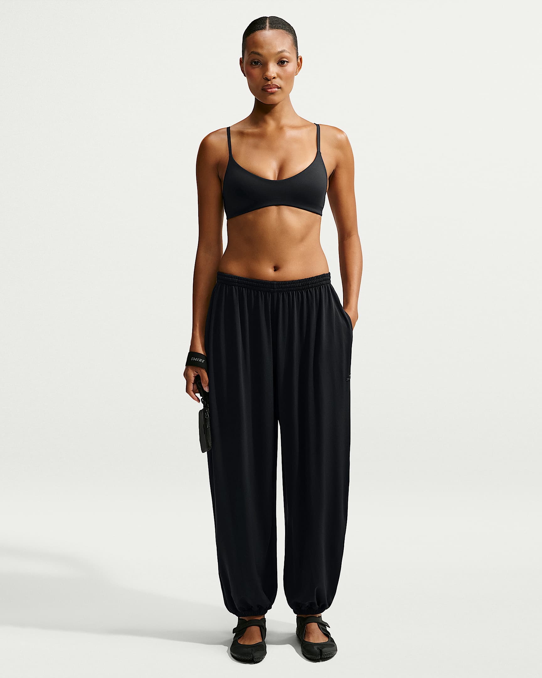 NikeSKIMS Stretch Knit 2.0 女子长裤 - NSKM Obsidian/NSKM Igneous