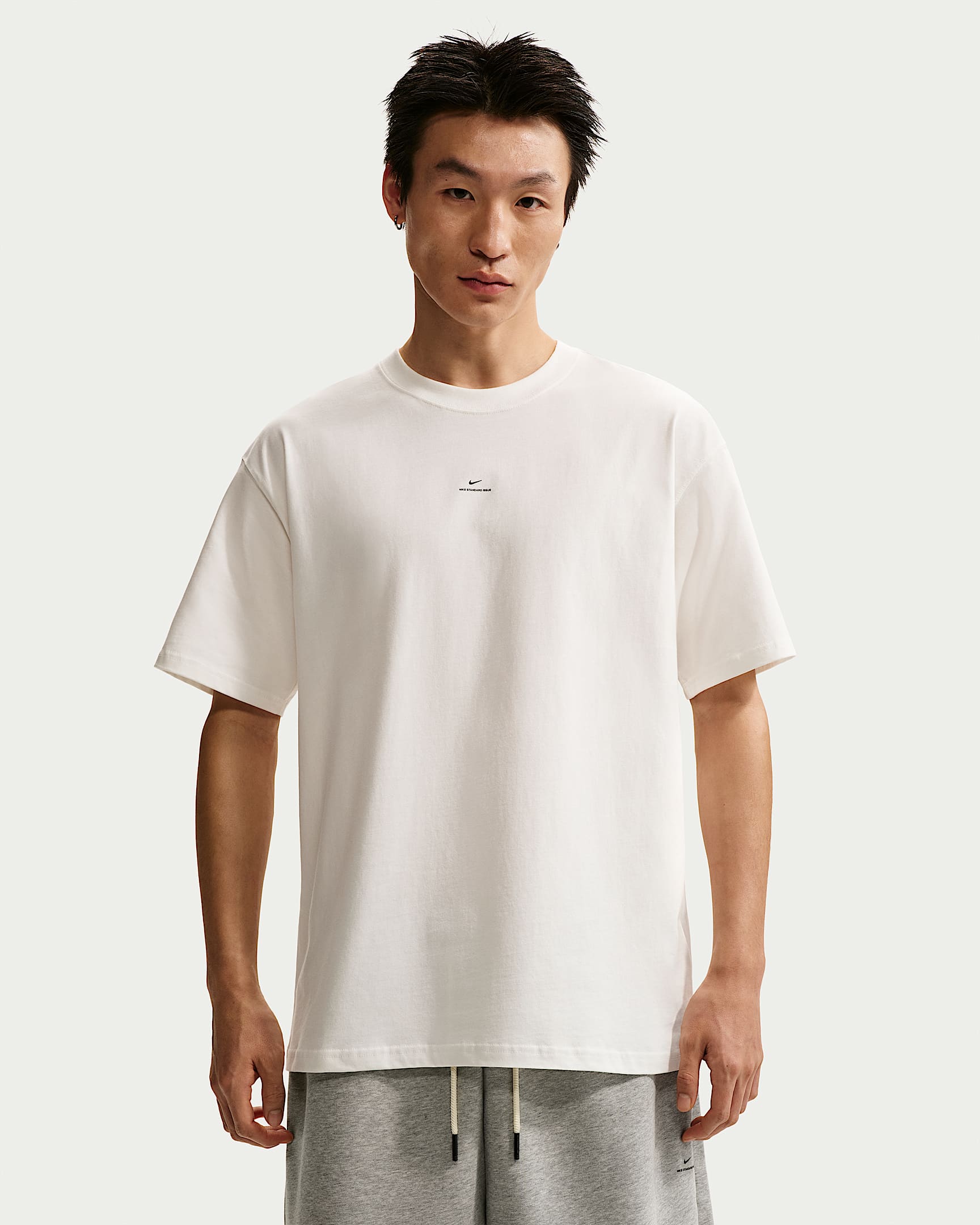 Nike Standard Issue Dri-FIT 耐克篮球小标系列男子速干T恤 - 帆白/淡象牙白