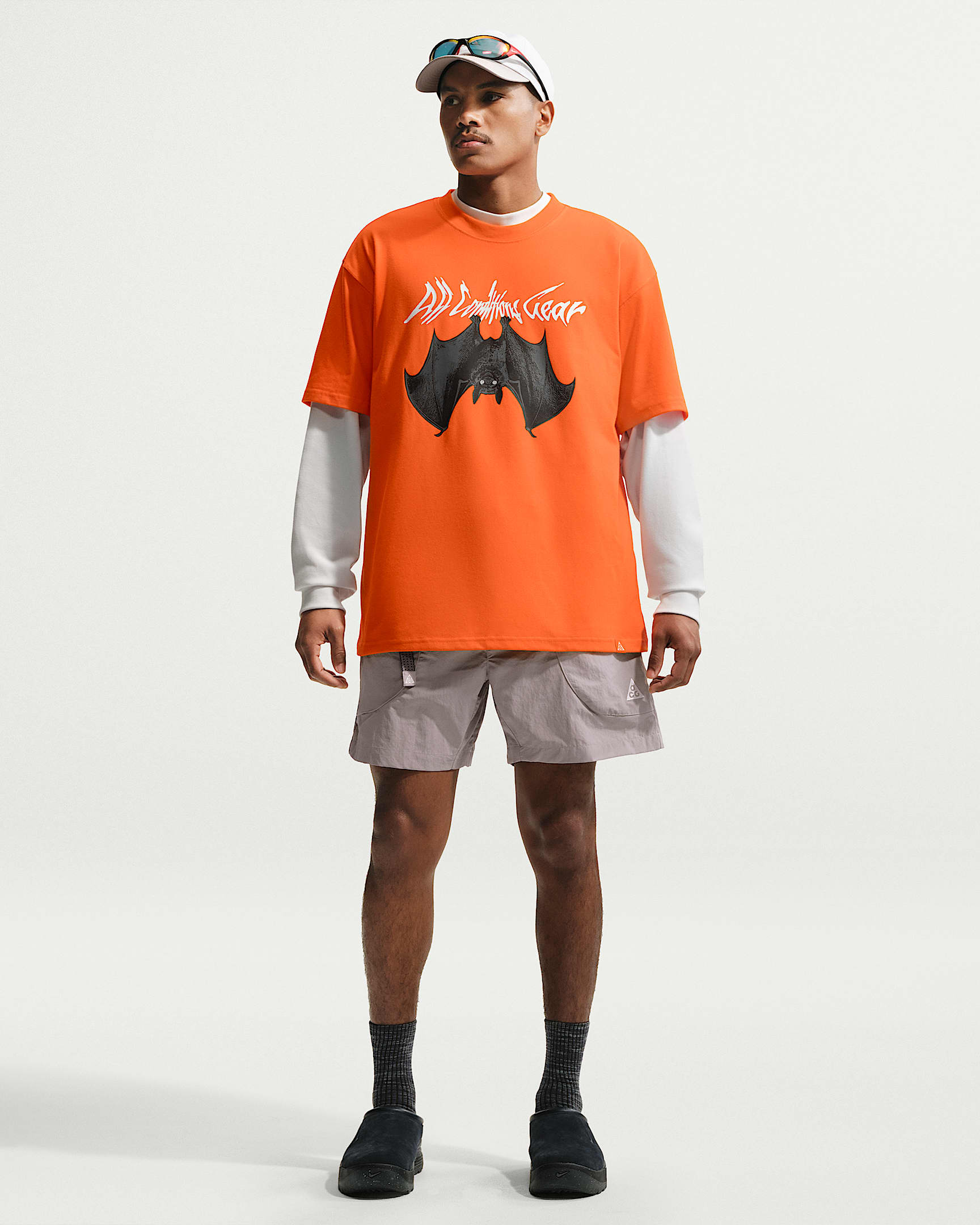 Nike ACG "Dolomiti" 男子拒水短裤 - 大学灰/煤黑/山峰白