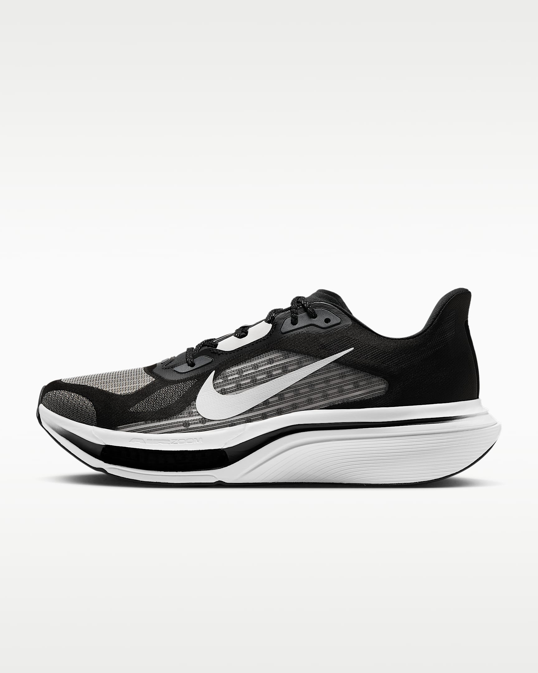 Nike Pegasus Plus 2 耐克超级飞马男子公路跑步鞋 - 黑/烟灰/白色