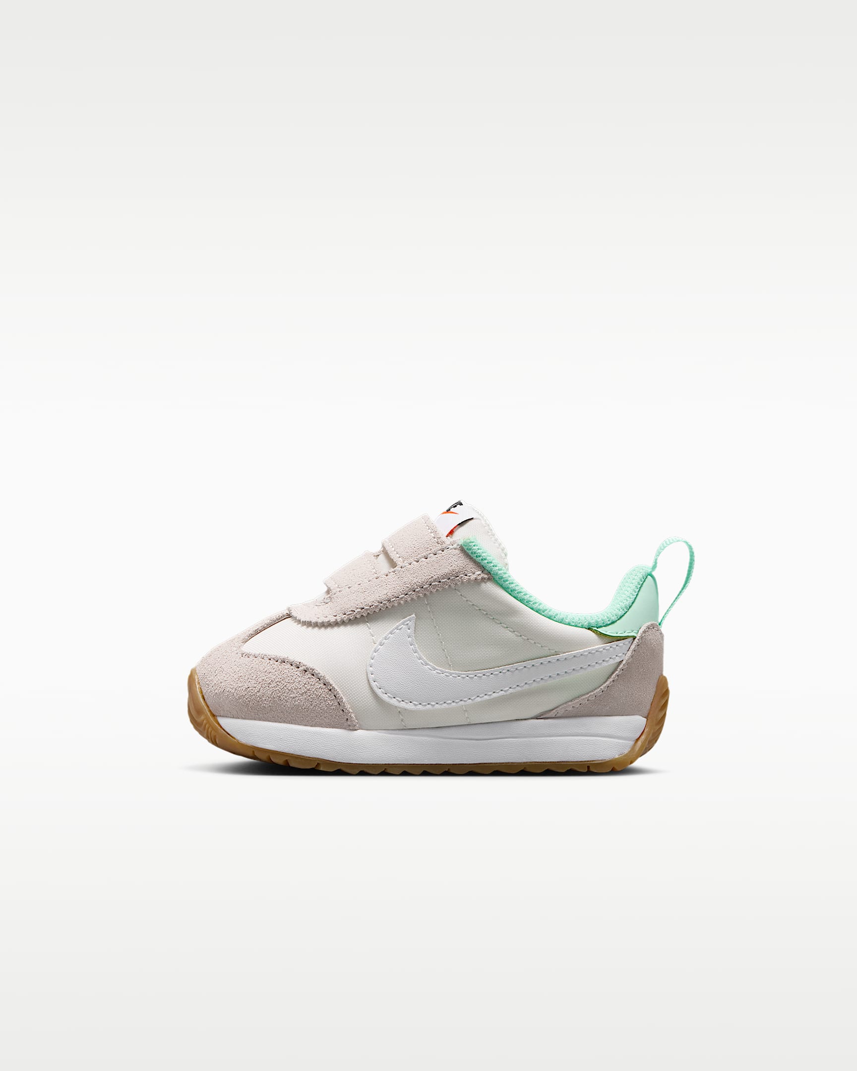 Nike Pacific 婴童运动鞋 - 帆白/橡皮浅褐/安全橙/北极绿