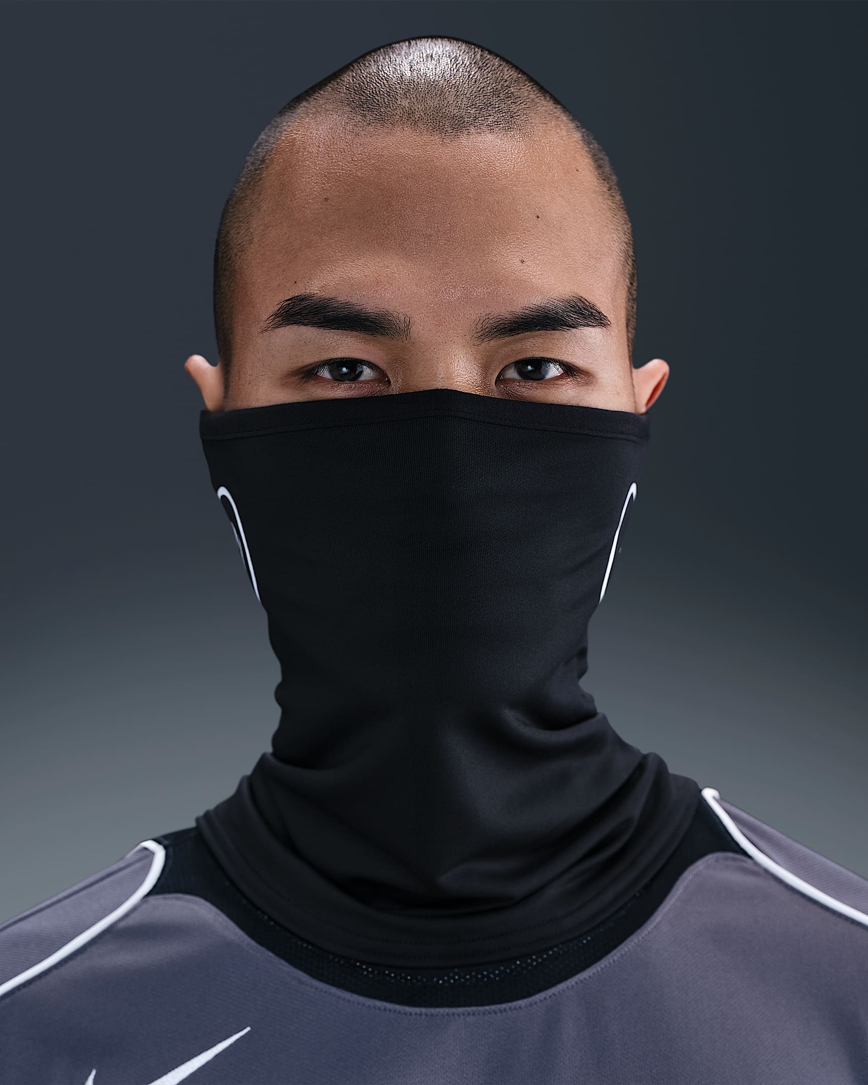 Nike Total 90 Academy Dri-FIT 速干足球围脖 - 黑/黑/帆白