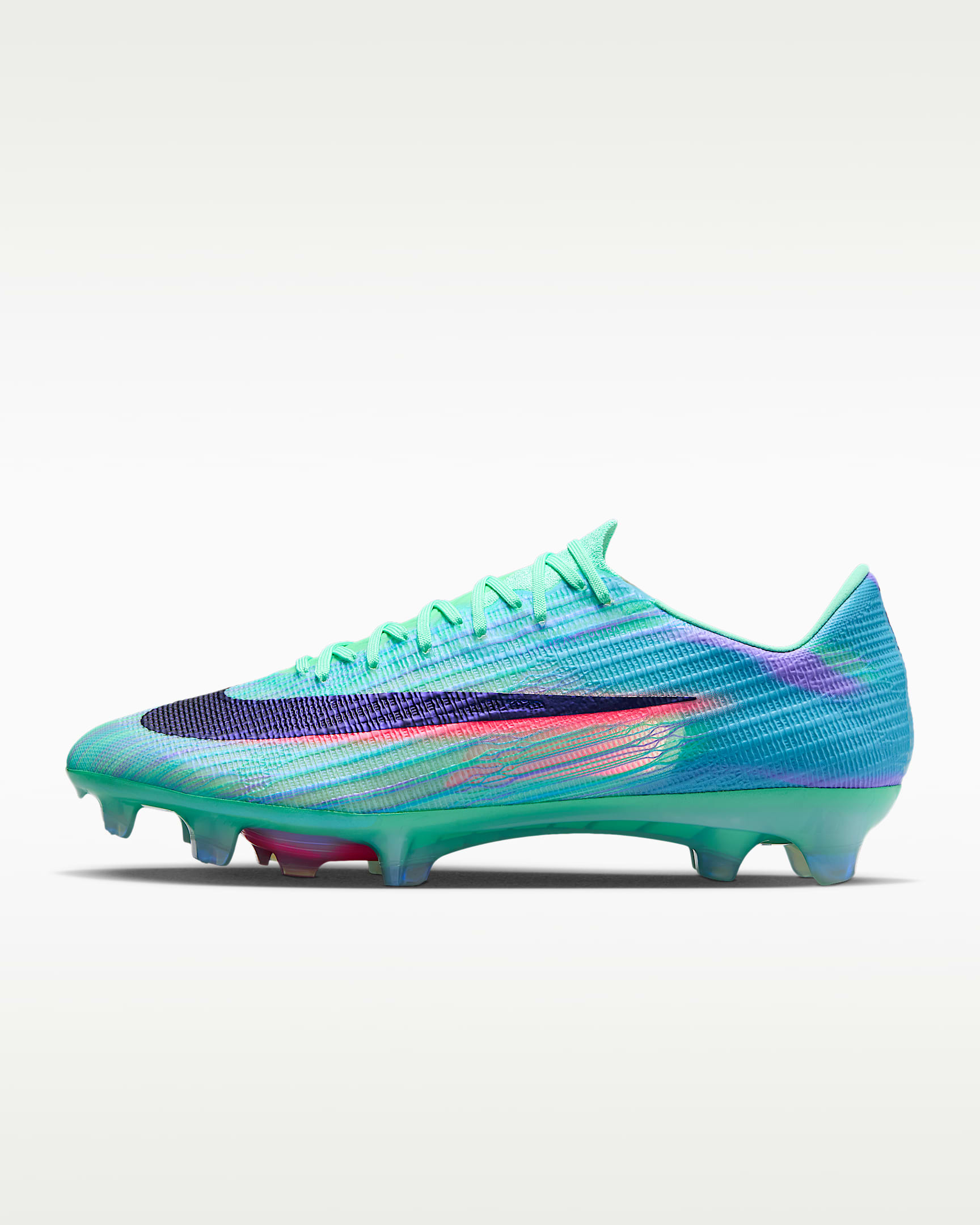 Nike Mercurial Superfly 11 Elite "Sam Kerr" 耐克刺客系列男/女 FG 天然硬质草地低帮足球鞋 - 光辉绿/梦幻紫红/脉冲湖蓝/黑