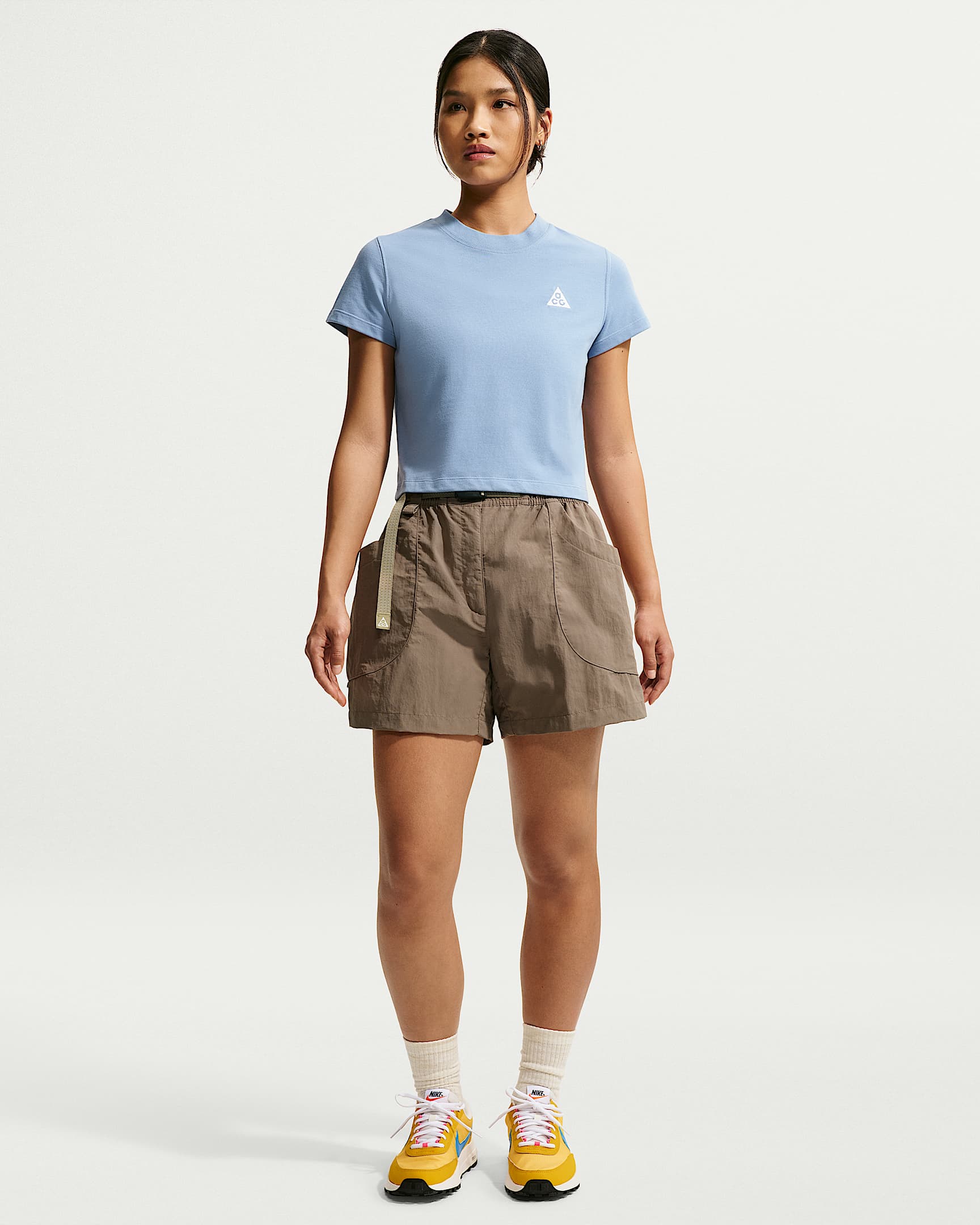 Nike ACG "Dolomiti" 女子拒水短裤 - 貂棕/矿石灰/黑/山峰白