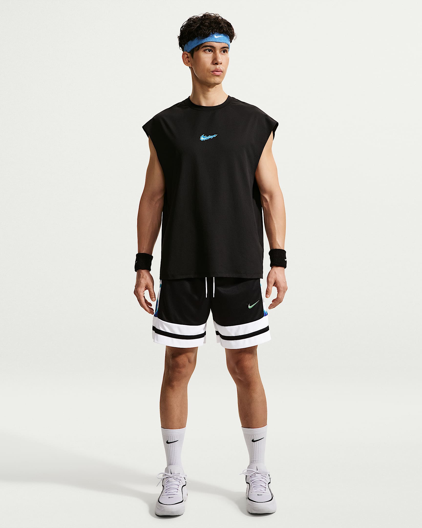 Nike Classic Dri-FIT 男子速干篮球短裤 - 黑