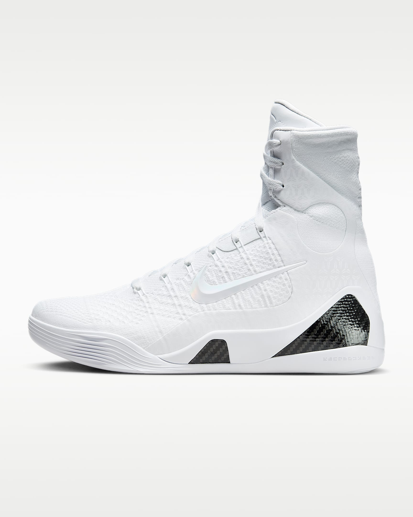 Kobe IX Elite High Protro 科比男/女实战篮球鞋 - 白色/白色/白色