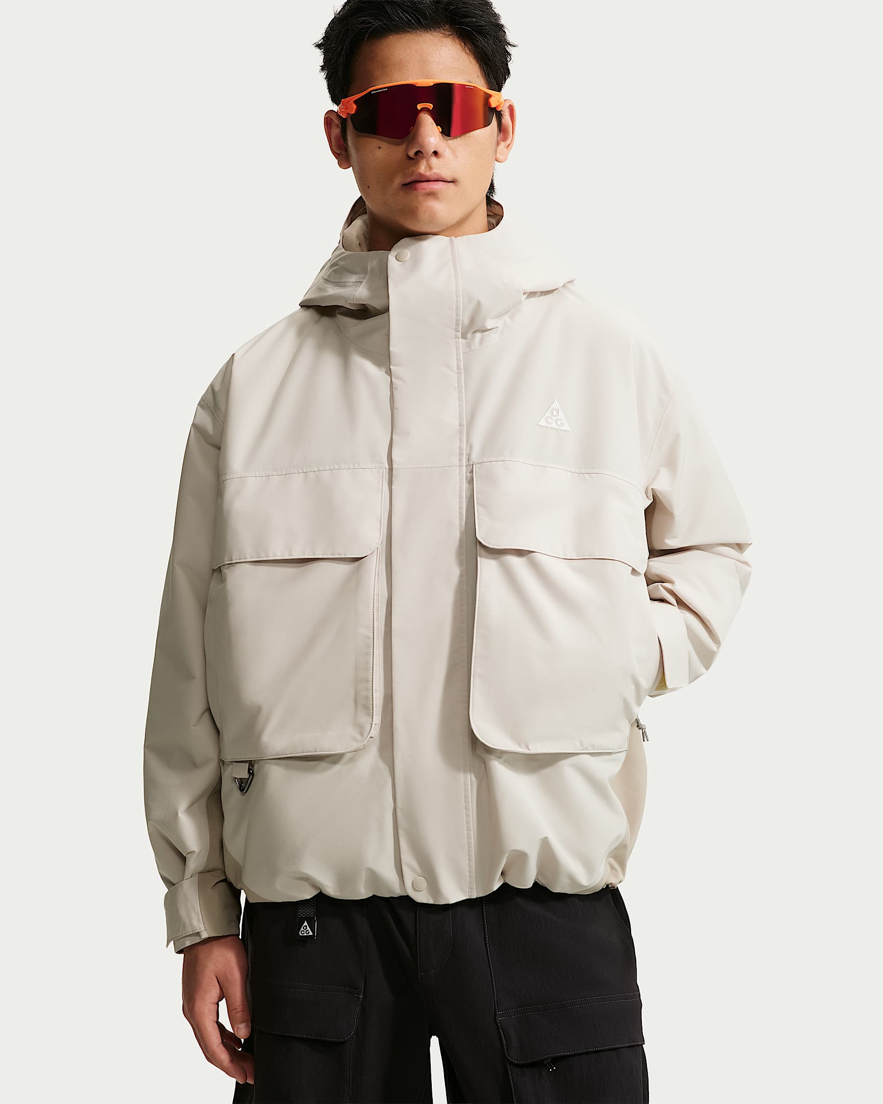 Nike ACG PrimaLoft® "Skull Peak" Storm-FIT 男子防风拒水夹克 - 浅土褐/奶白 II/浅土褐/山峰白