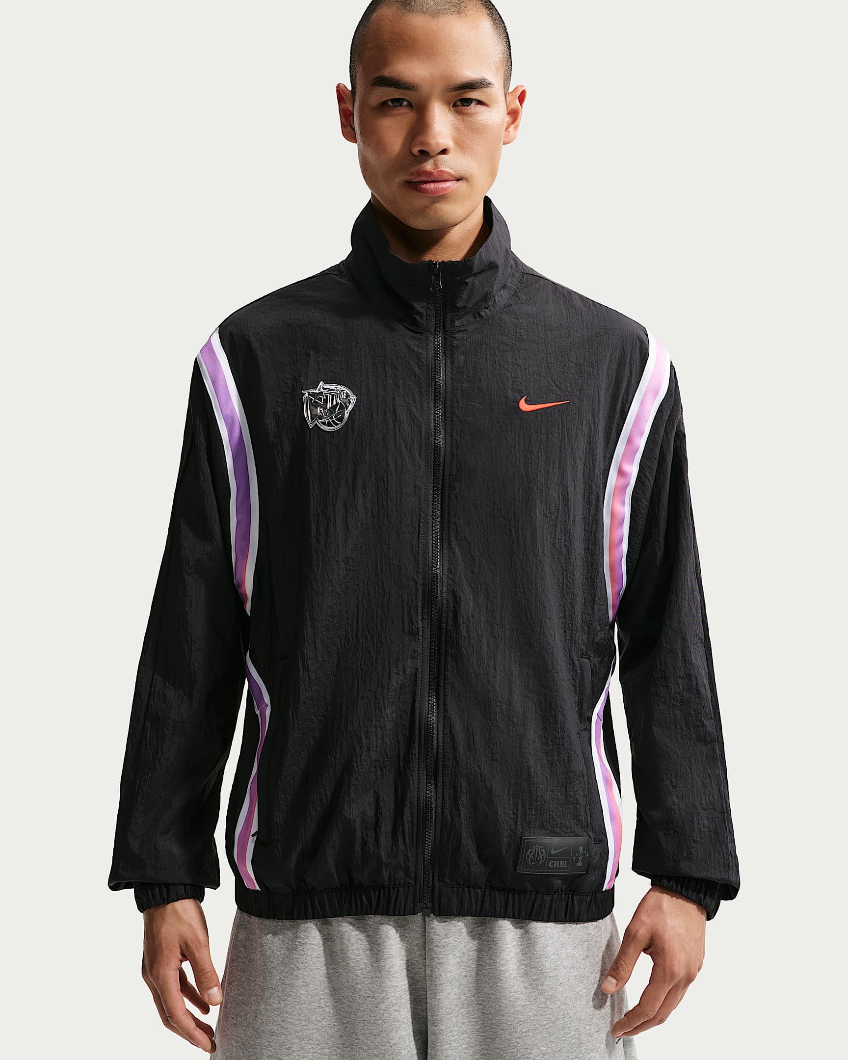 Nike "CHBL" 耐高篮球系列男子拒水篮球夹克 - 黑