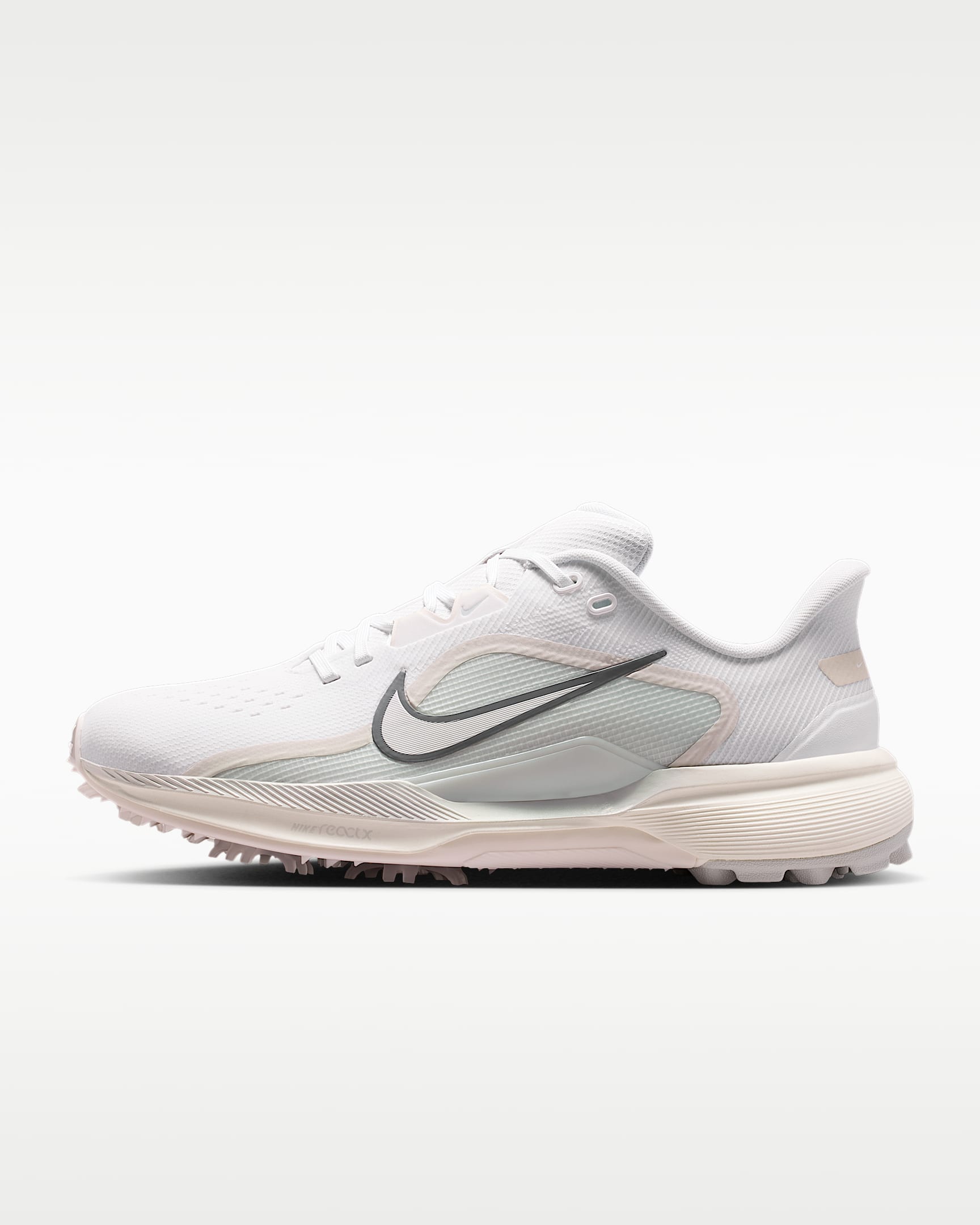Nike Pegasus 1 G 男/女高尔夫球鞋(宽版) - 白色/帆白/白色